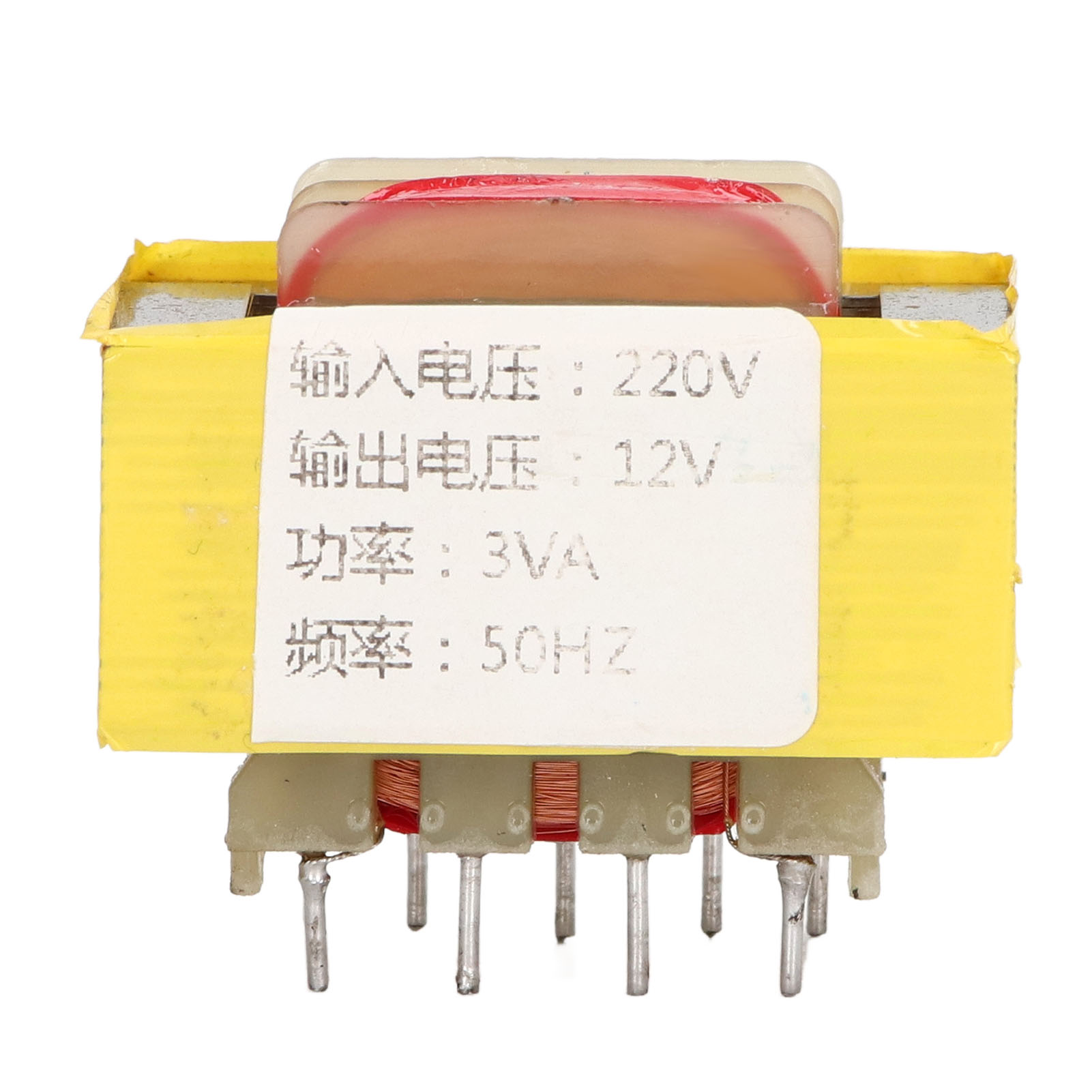9-poliger 50-hz-3-va-trenntransformator, 230-v-eingang, 12-v-ausgang, Spannungswandlermodul