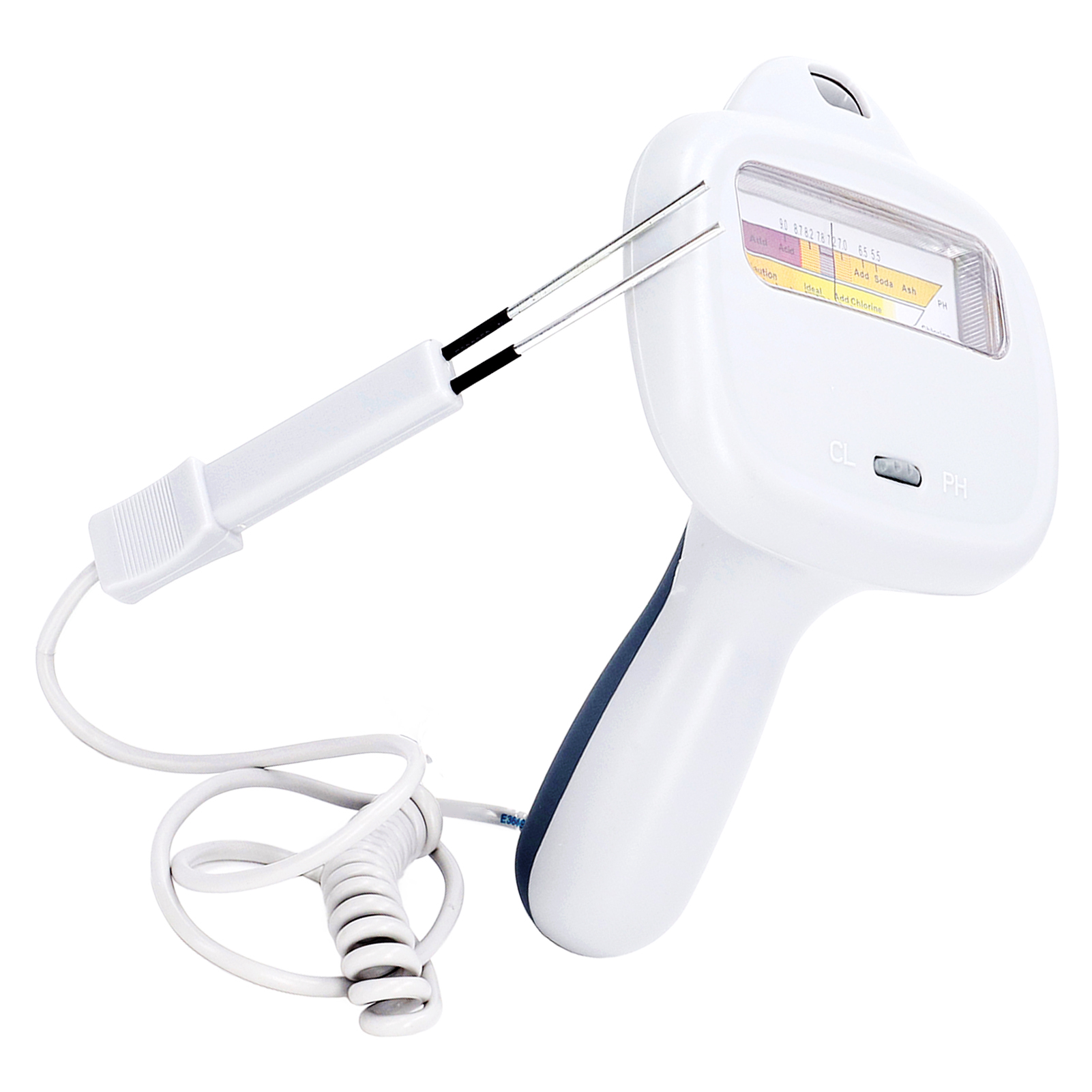 2-in-1 Ph- Und Chlor-pooltester Pc102, Tragbares Cl2-messgerät Für Whirlpools, Wasserqualitätsanalysator, Präziser Füllstandsmesser, Handgerät