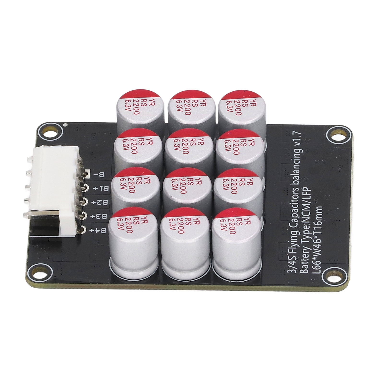 4s-lithiumbatterie-balancing-platte, Acrylgehäuse, Präziser Aktiver Equalizer Für 1,8–4,5-v-zellen