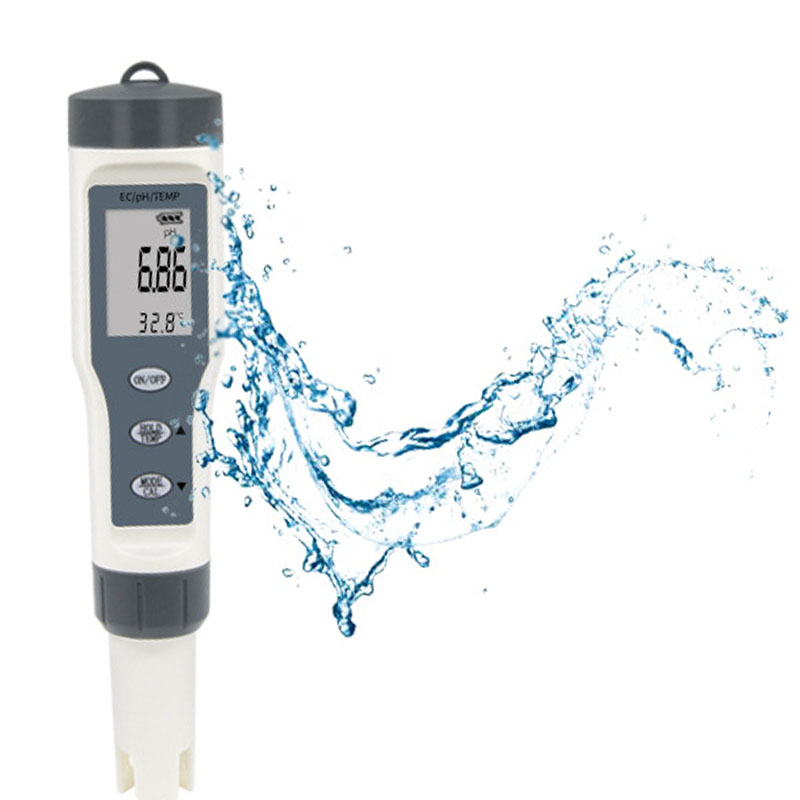 3-in-1 Digitaler Wasserqualitäts-teststift: Ph-wert, Tds, Temperatur, Hintergrundbeleuchtetes Lcd-display, Tragbares Abs-gehäuse Mit Batterie, Präzises Messgerät Für Aquarium Und Schwimmbad