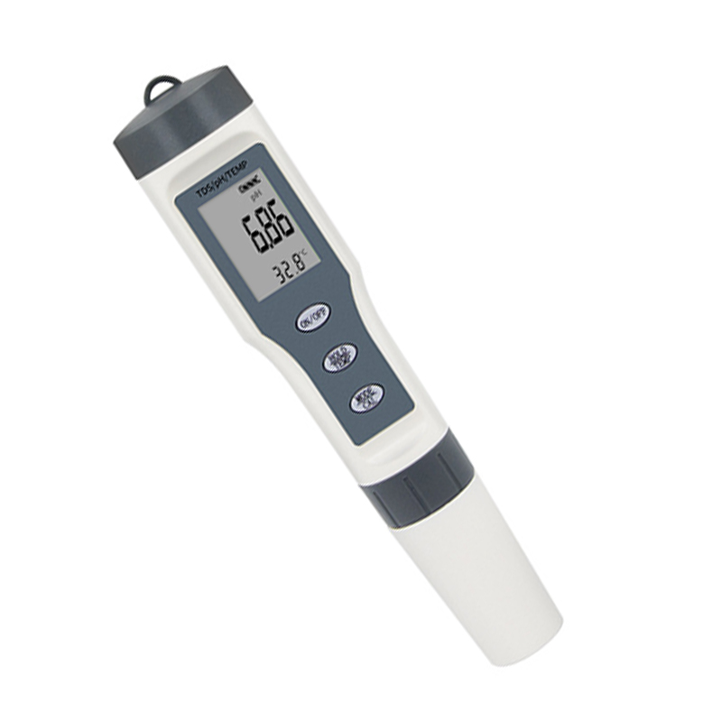 3-in-1 Digitaler Wasserqualitäts-teststift: Ph-wert, Tds, Temperatur, Lcd-bildschirm, Tragbares Abs-gehäuse, Keine Hintergrundbeleuchtung, Batterie Enthalten
