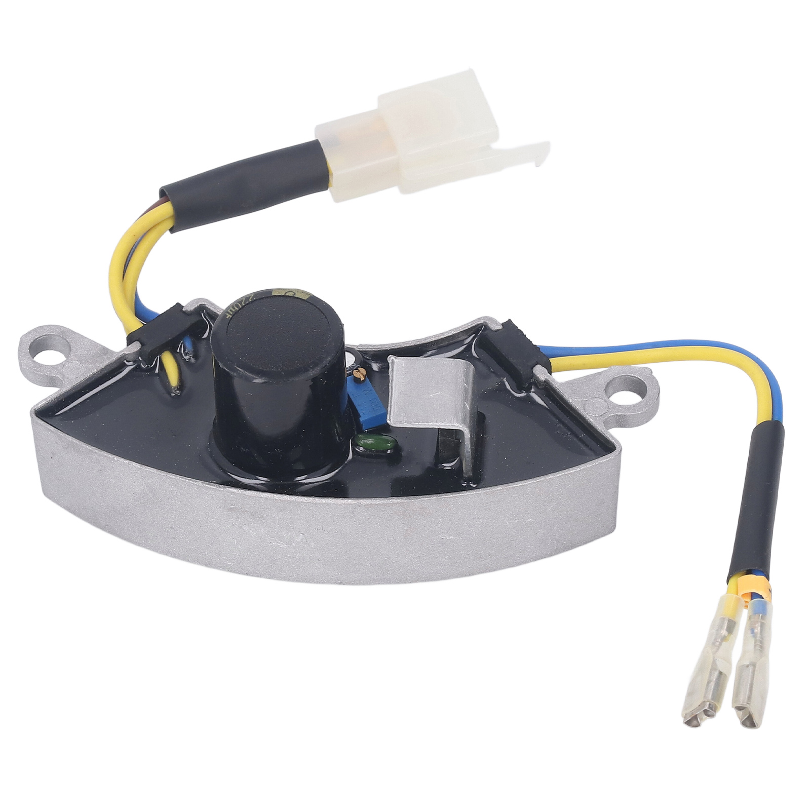 Einphasiger 60–100-vac-avr-spannungsregler Für 3-kw-benzingeneratoren, Aluminiumgehäuse, Integrierter Gleichrichter, Ersatzteil