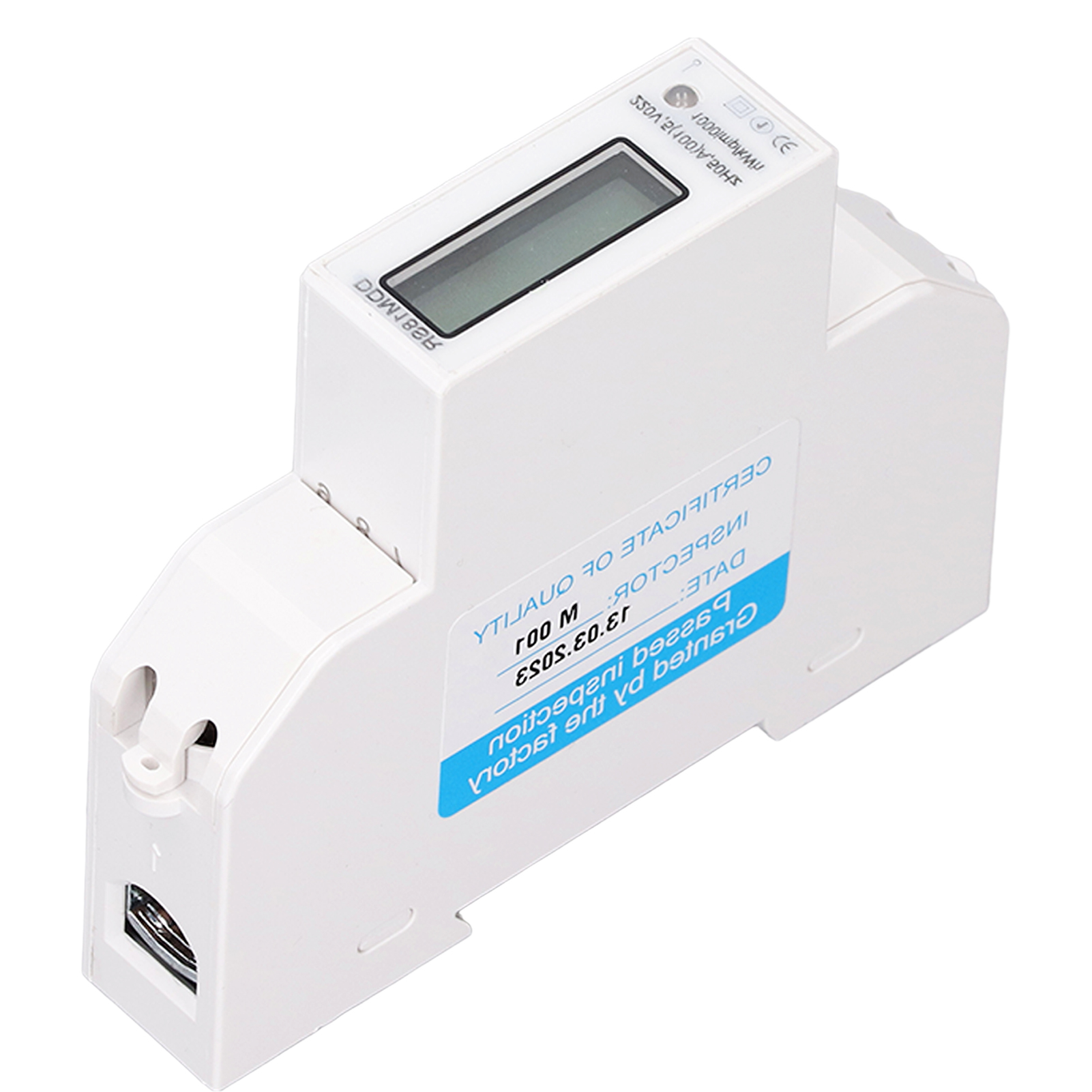 Gleichstrom-220-v-einphasen-energiezähler Mit Lcd-anzeige, Ip51 Wasserdicht, Rs485, Telemetrie, Verbrauchsüberwachung, 5–100 A