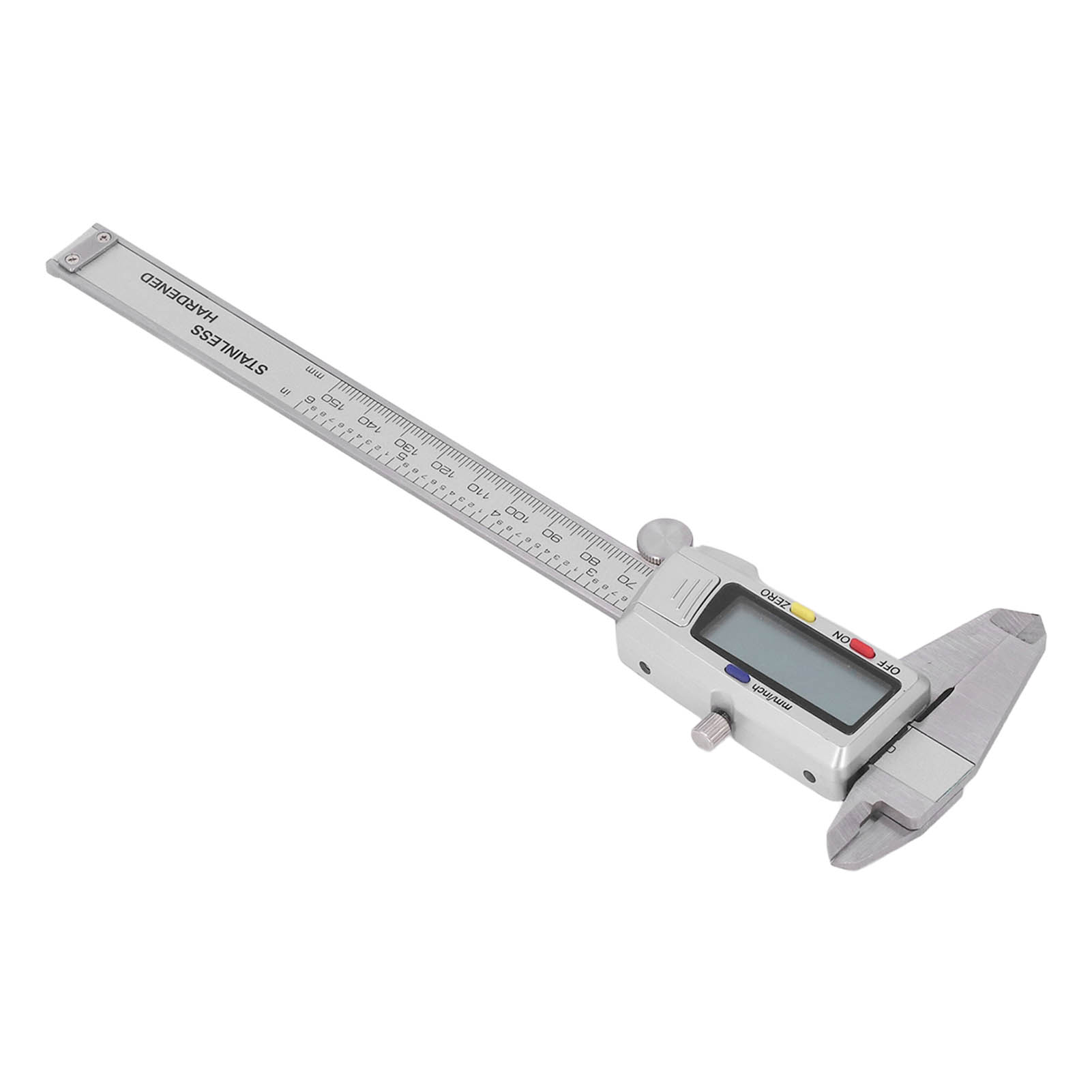 Digitaler Elektronischer Messschieber 0-150 Mm, Edelstahl, Übersichtliches Lcd-display, Hohe Präzision, Stabile Messwerte, Wasserdicht.