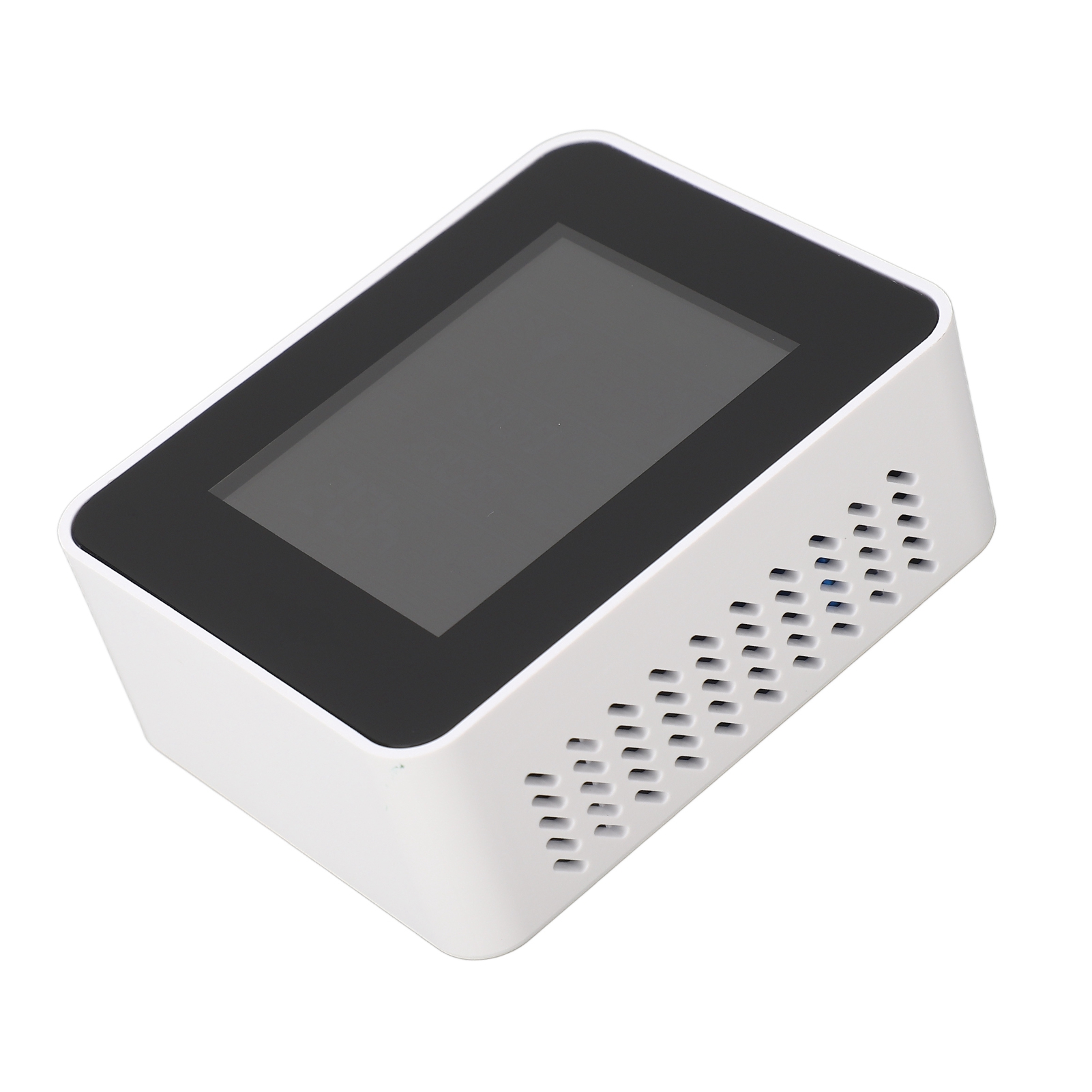 Tragbarer Drahtloser Co2-detektor, 5-in-1-analysator Für Kohlendioxid, Hcho, Tvoc, Luftfeuchtigkeit Und Temperatur, Batteriebetriebener Luftqualitätsmonitor, Eigenständiger Sensor Für Zuhause.