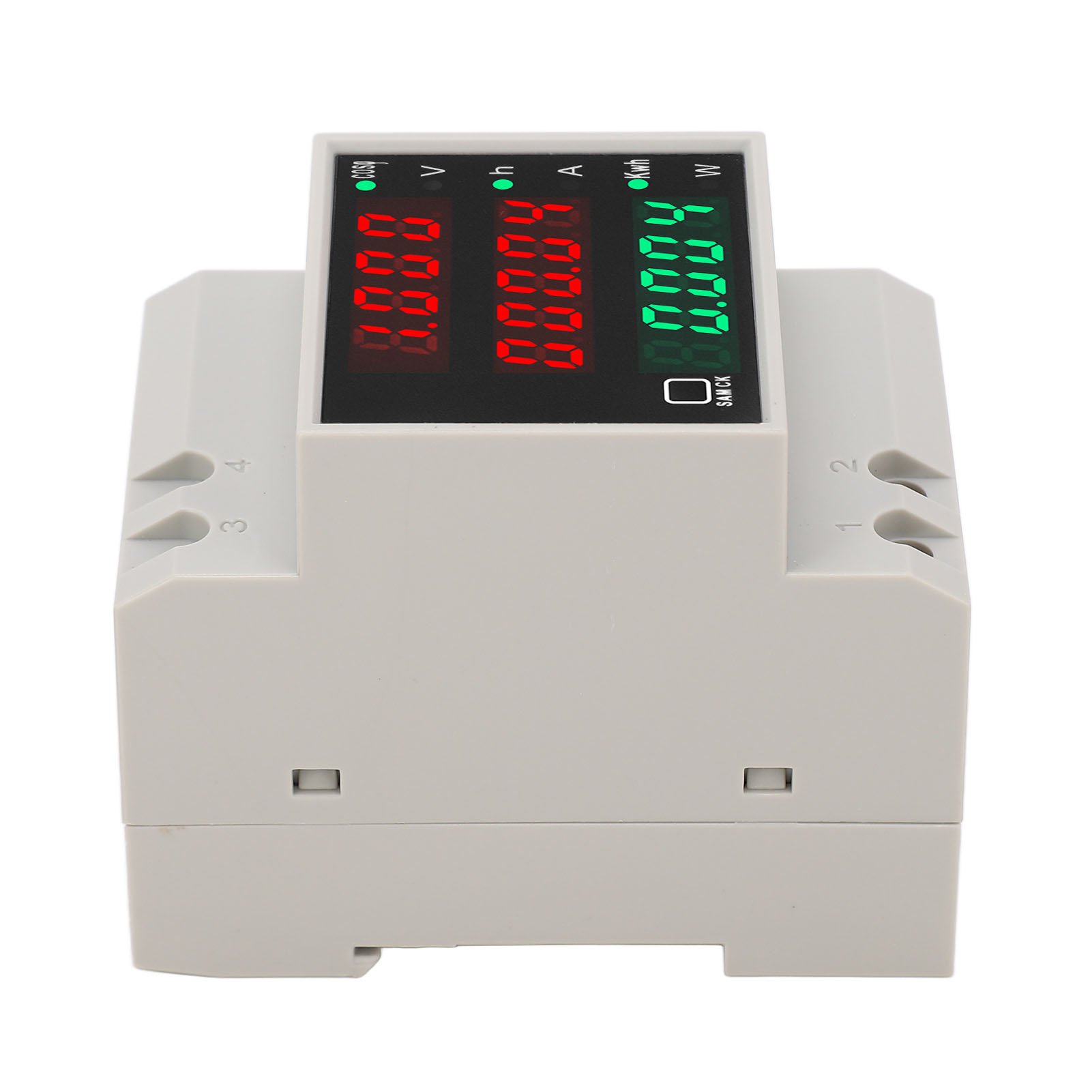 Din-schienen-wechselstromzähler Ac 80–300 V 100 A, Digitalanzeige Von Spannung, Stromstärke, Zeit Und Leistung (kwh), Multifunktions-voltmeter