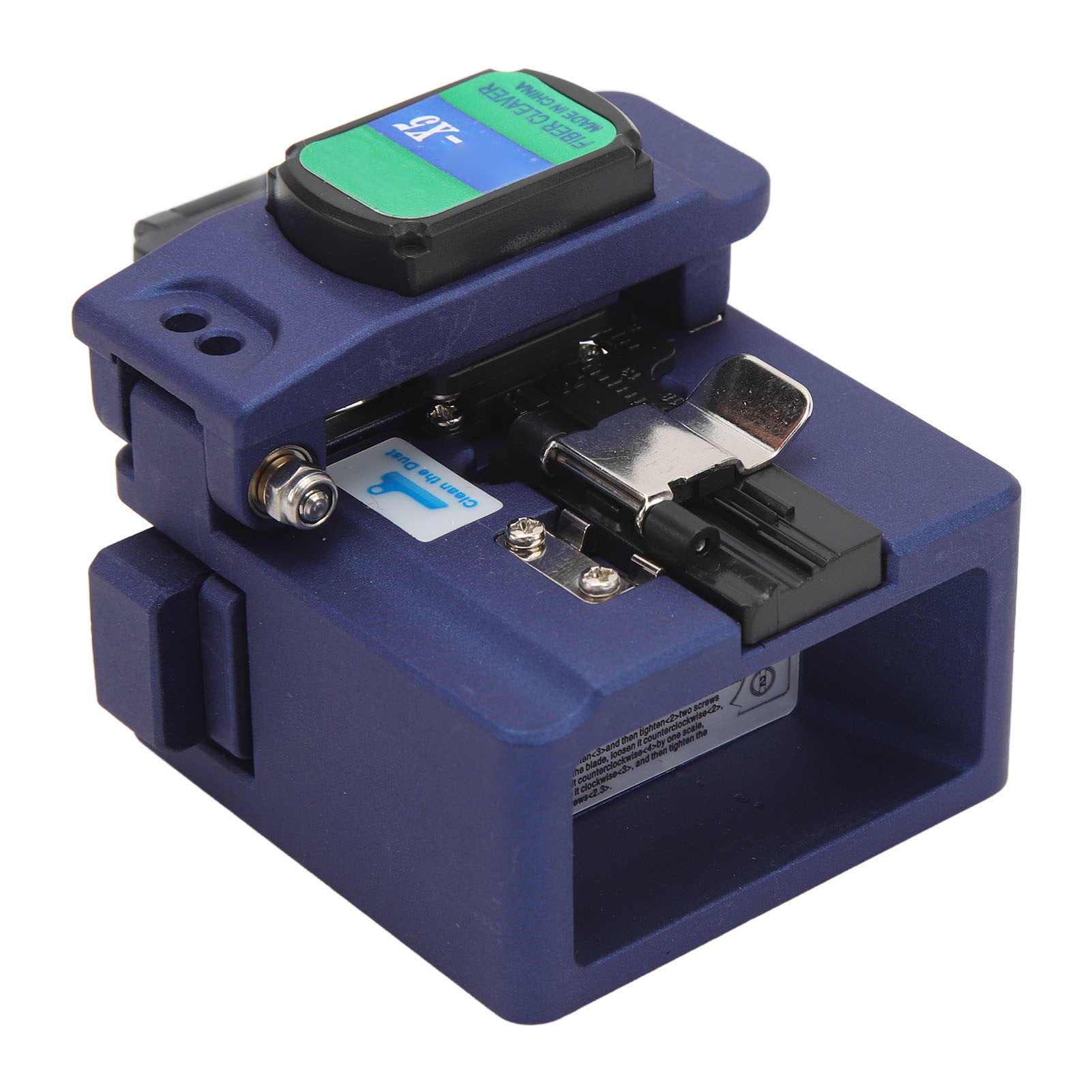 Hochpräziser Automatischer Faserschneider, Automatischer Rücklauf, Optischer Spalter Für Kaltspleißen Und -fusion, Kaltverbindung, Blau