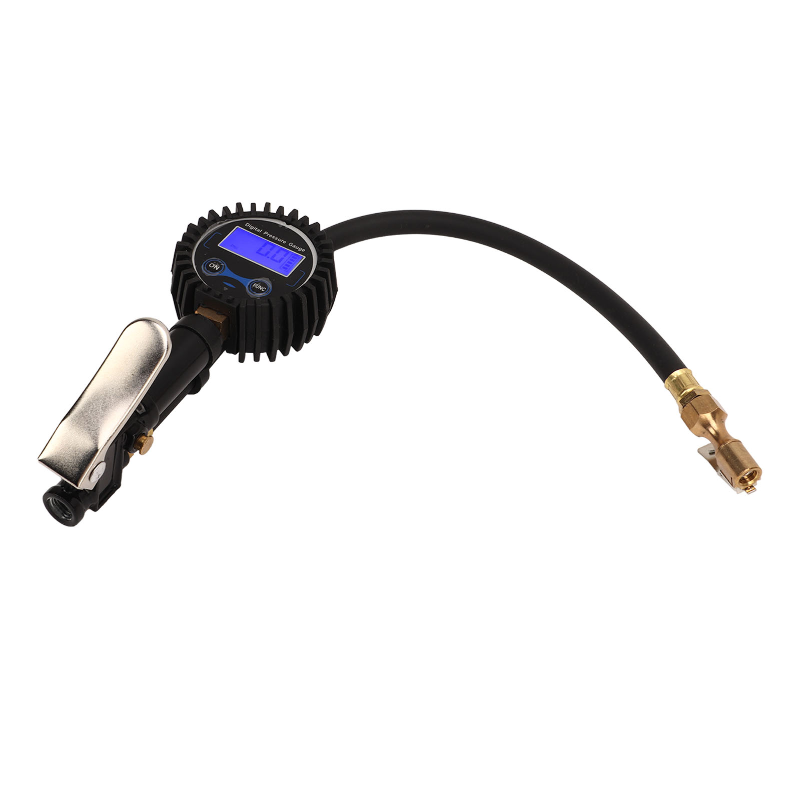 Digitaler Reifenfüller Mit Digitalem Manometer, 1/4 Npt-einlass, Schnellanschluss, Präzisem Lcd-display.