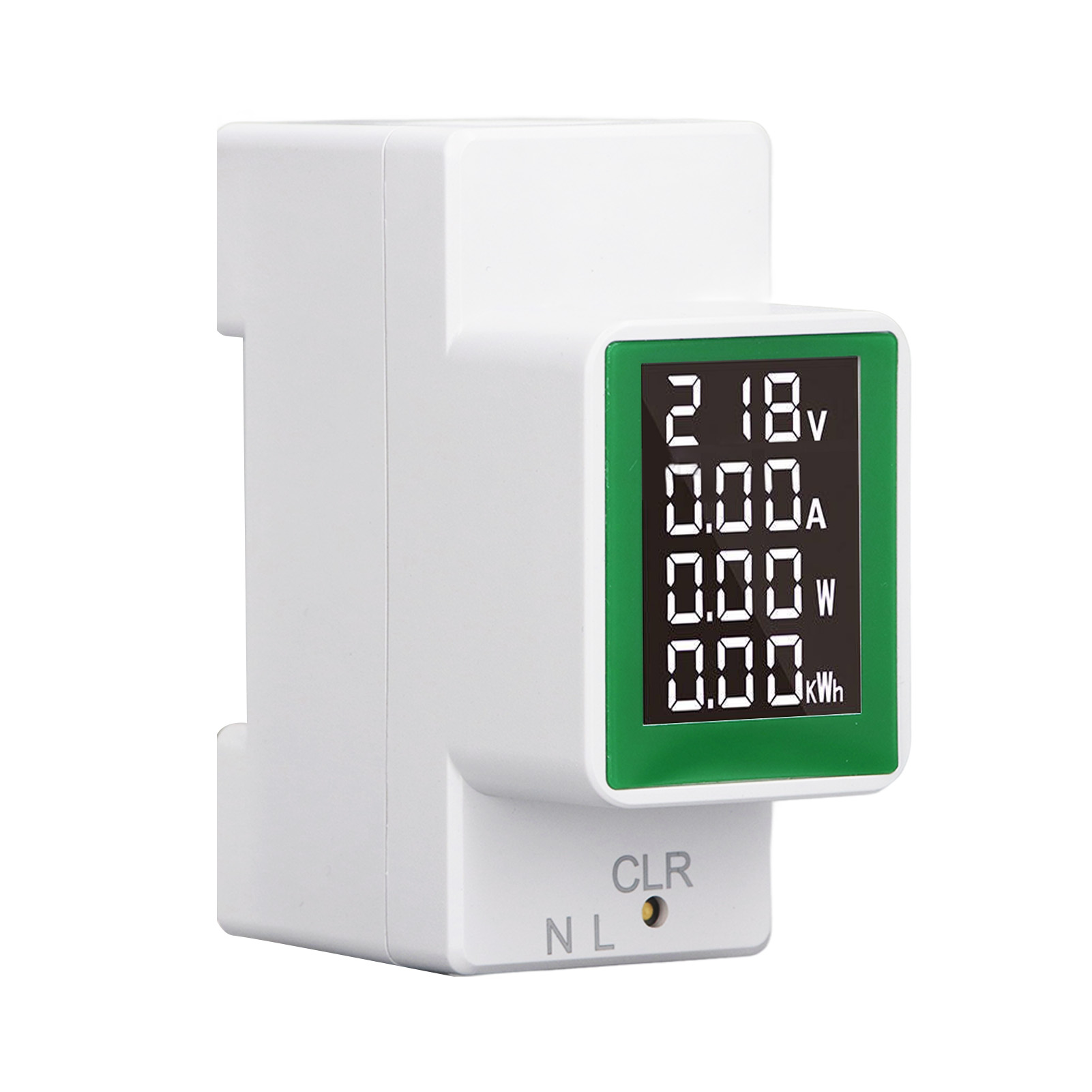 Einphasen-energiezähler, Stromverbrauchsmessgerät, Ac 50-300v, 0-100a, Voltmeter, Amperemeter, Multimeter