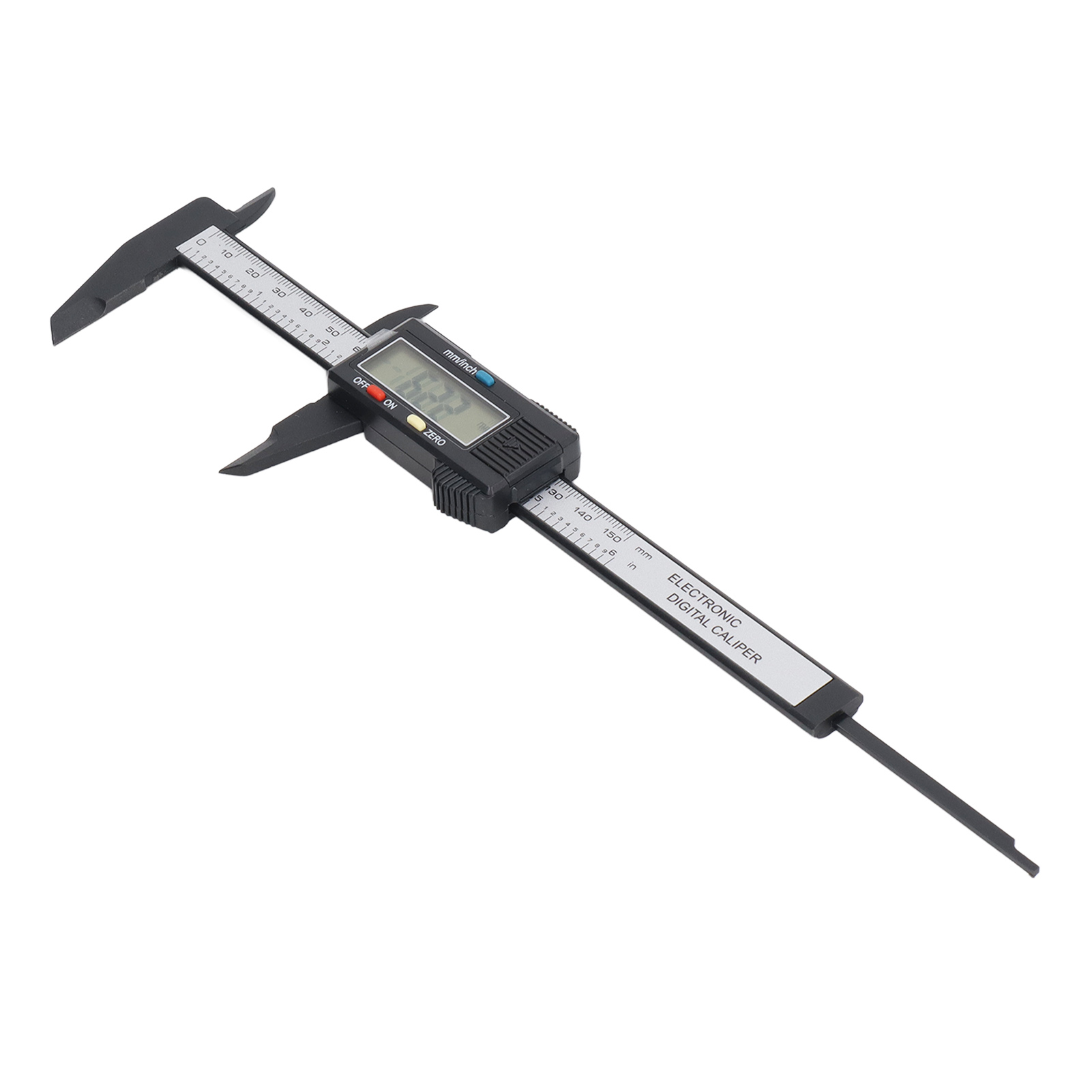 Digitale Lcd-messschieber 0–150 Mm, Elektronisches Abs-messgerät Mit Doppelskala, Präzisionsmessschieber Zum Prüfen Und Testen