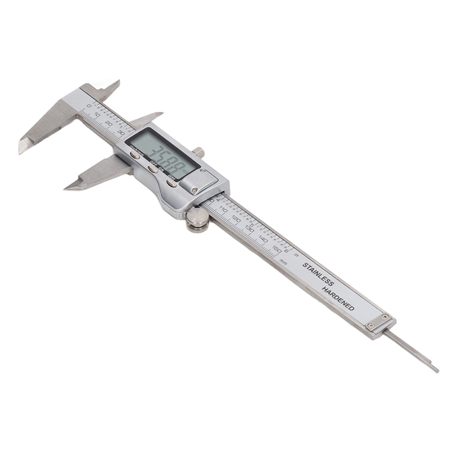 Elektronischer Digitaler Messschieber (150 Mm), Edelstahl, Hohe Präzision, Nonius-skala, Inklusive Batterie