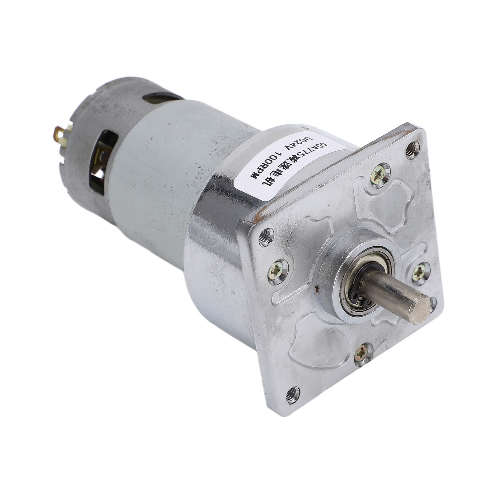 24-v-3,8-a-gleichstrom-getriebemotor, Reversibles, Selbsthemmendes Getriebe, 100-u/min-schneckengetriebemotor, 9,6 Kg·cm Drehmoment, Für Maschinen