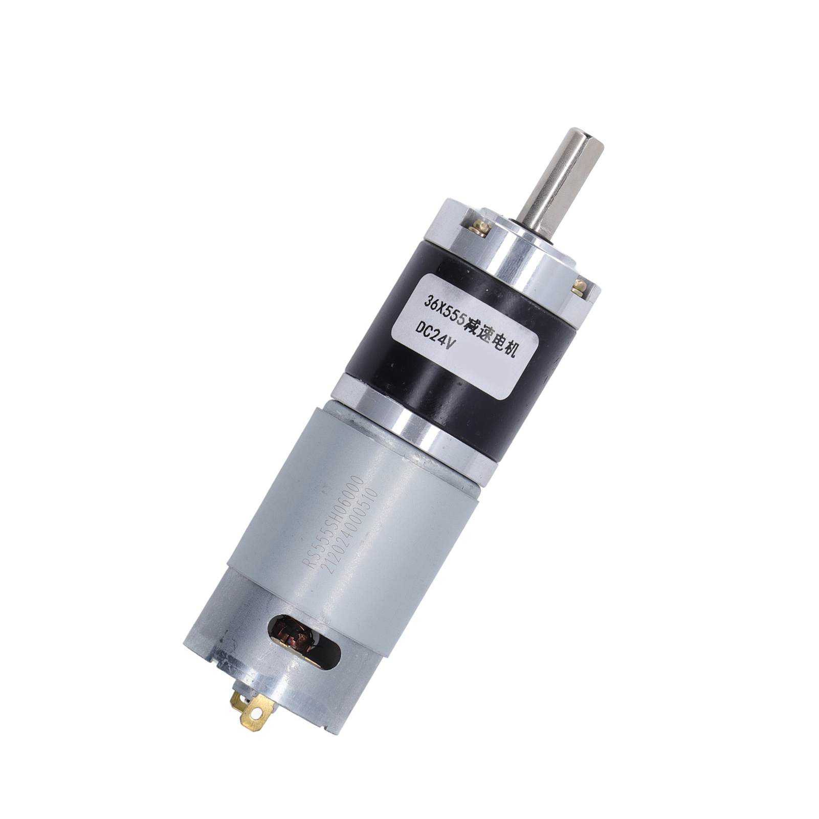 24v Dc Selbsthemmender Schneckengetriebemotor, Hohes Drehmoment, 60 U/min Untersetzungsgetriebe, 700ma, 36x555mm, Im Uhrzeigersinn/gegen Den Uhrzeigersinn, Für Industrielle Anwendungen.