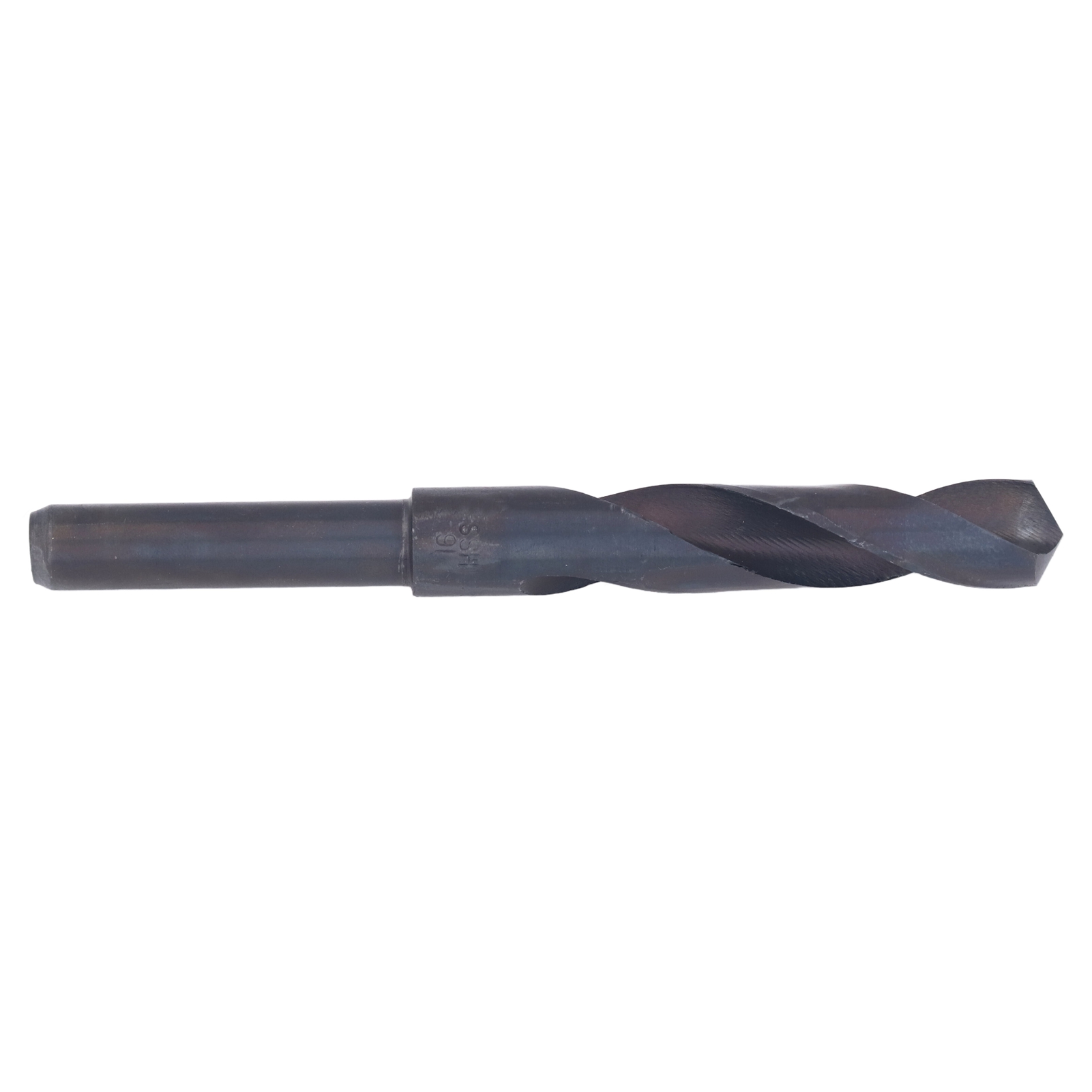 Hss-schnellstahlbohrer, Zylindrischer Schaft 12,7 Mm, Handbohrer, 16 Mm Durchmesser, Schwarz, Hochgeschwindigkeitsbohrwerkzeug