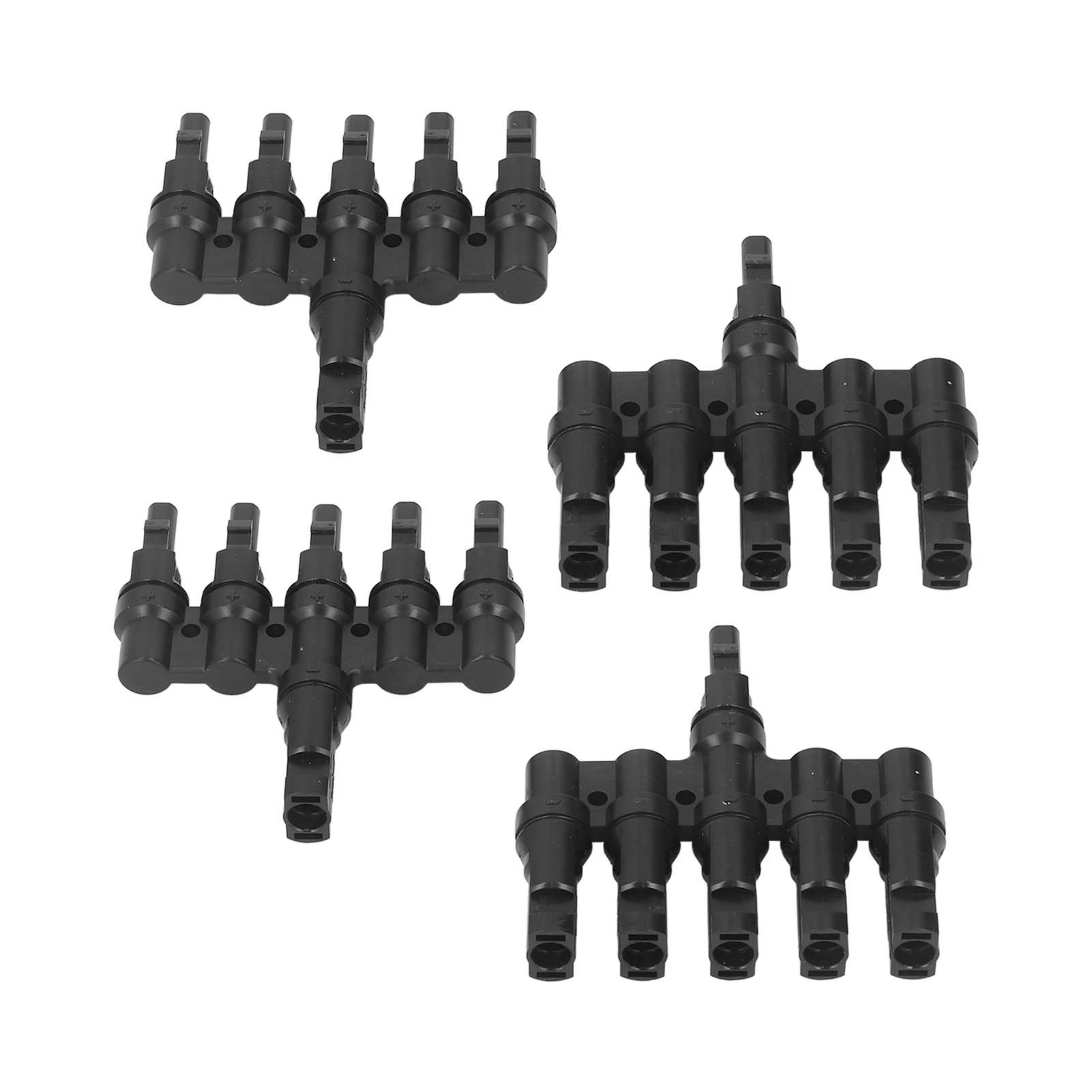 2-teiliger Ppo-solarstecker (männlich/weiblich), Wasserdichtes Gehäuse Für 1000v Pv Lt 5 Photovoltaikanlage, Paar Solarmodul-befestigungselemente
