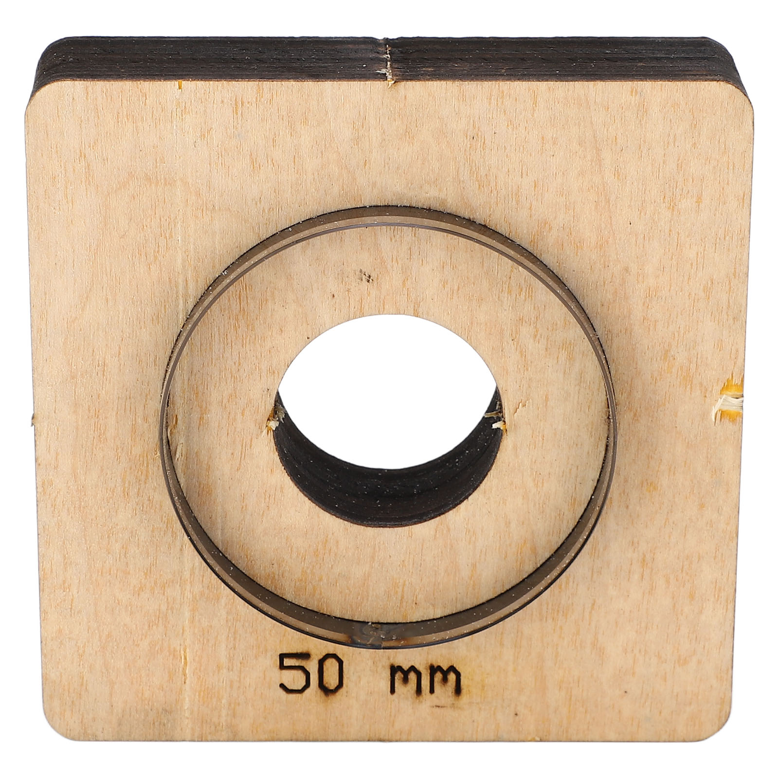 Runder Ausstecher Für Lederkekse (50 Mm), Runde Stanzform Für Kunststoff, Stanzwerkzeug Aus Stahl, Sauberer Schnitt, Bastelbedarf