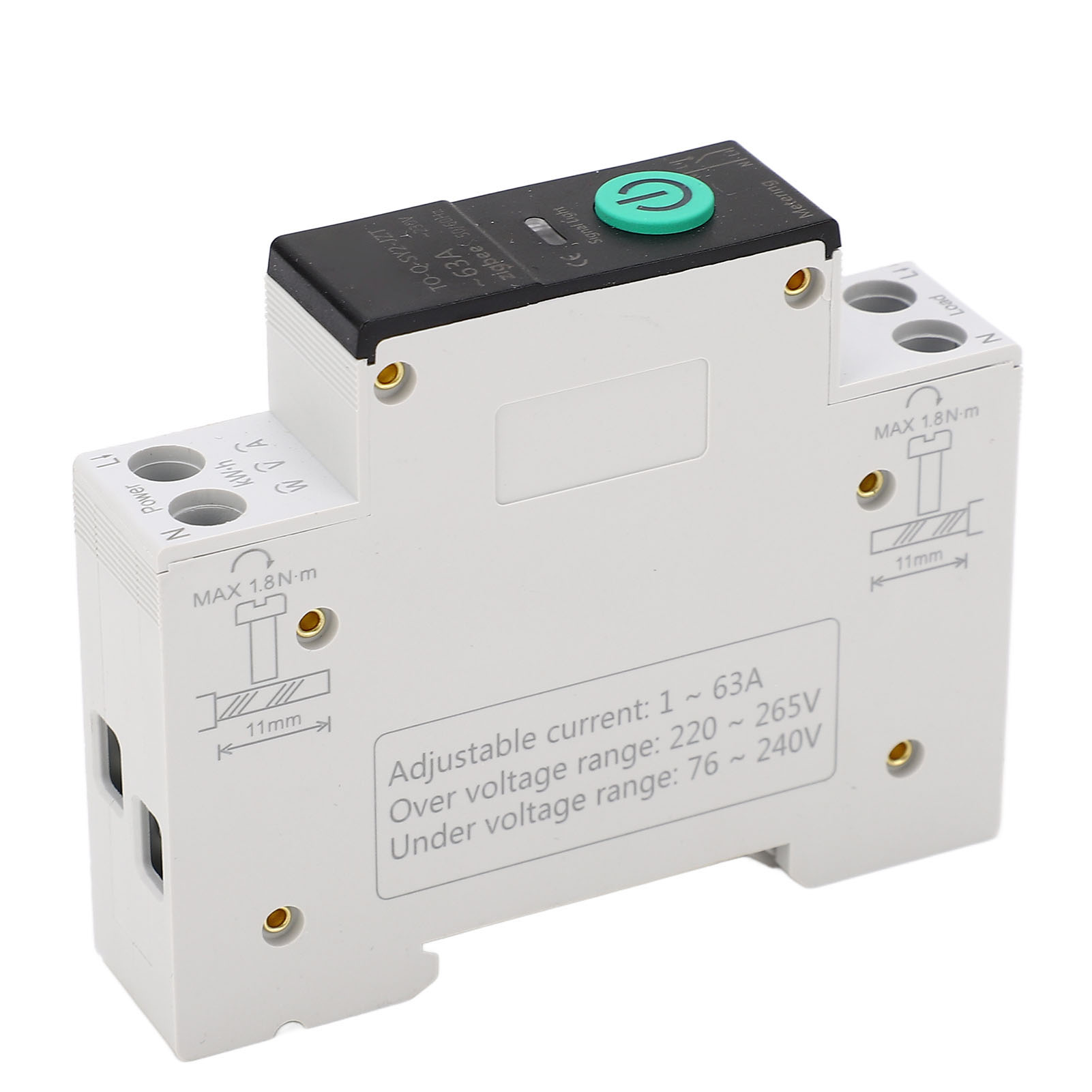 Intelligenter Schutzschalter Von Tongou Mit 3 Timer-modi, 2,4-ghz-zigbee-automatikschalter, 90–240 V, Für Den Hausgebrauch