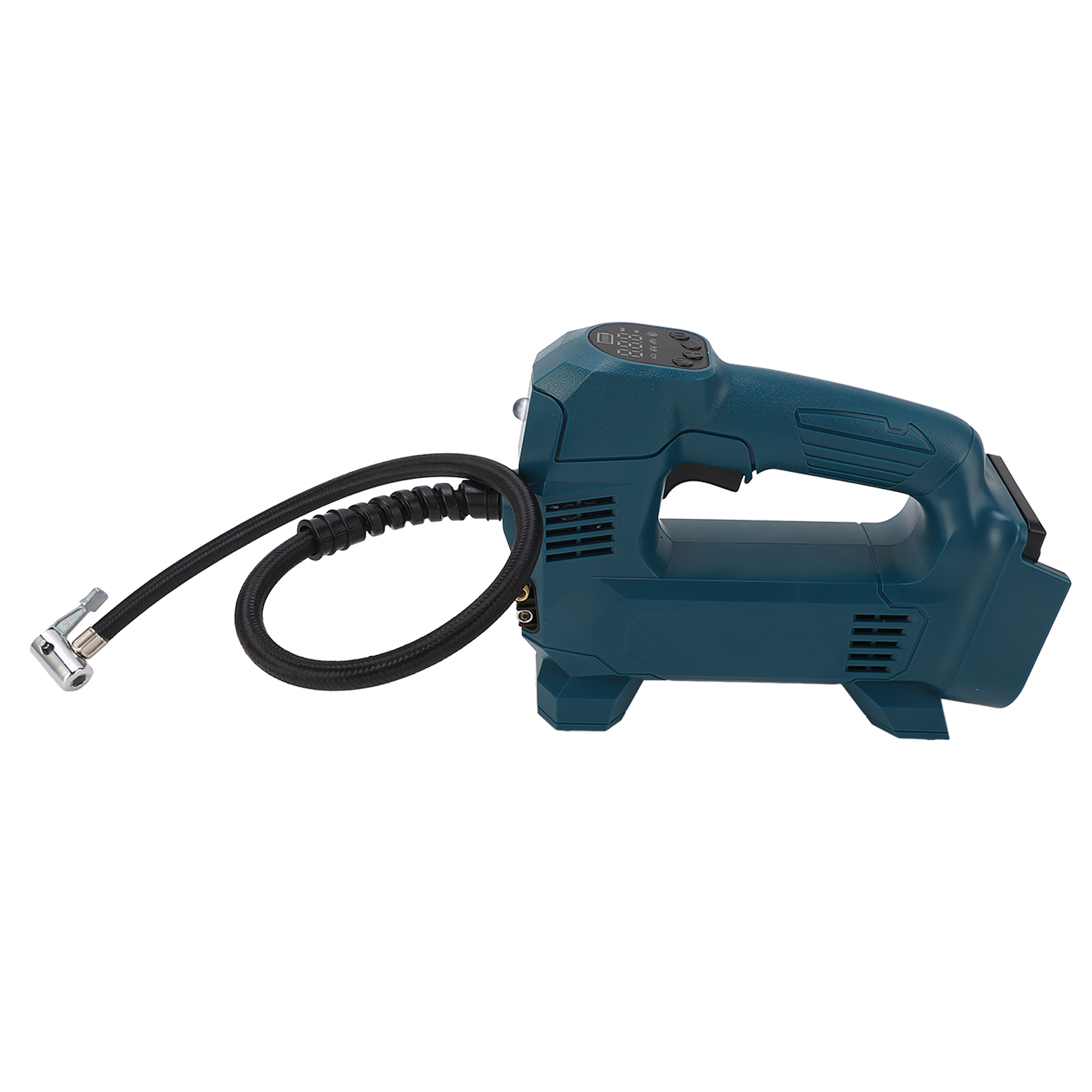 60-w-akku-luftkompressor Mit Led-licht, Lithium-batterie, Digitalanzeige Und Tragbarer Kompressor Für Auto- Und Fahrradreifen.