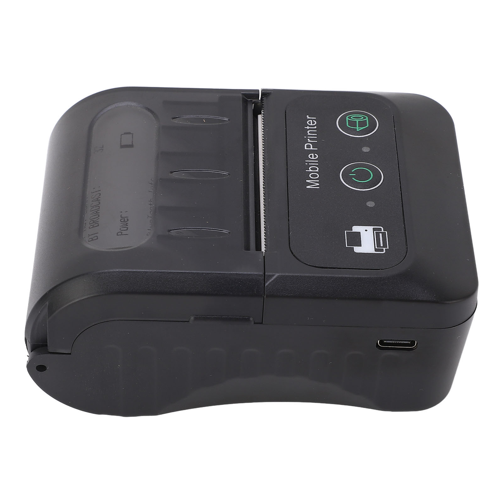 Tragbarer 58-mm-usb-thermodrucker, Mini-bluetooth-drucker Für Android, Belege/tickets/qr-codes, 2-in-1, Wiederaufladbar, Kompakt
