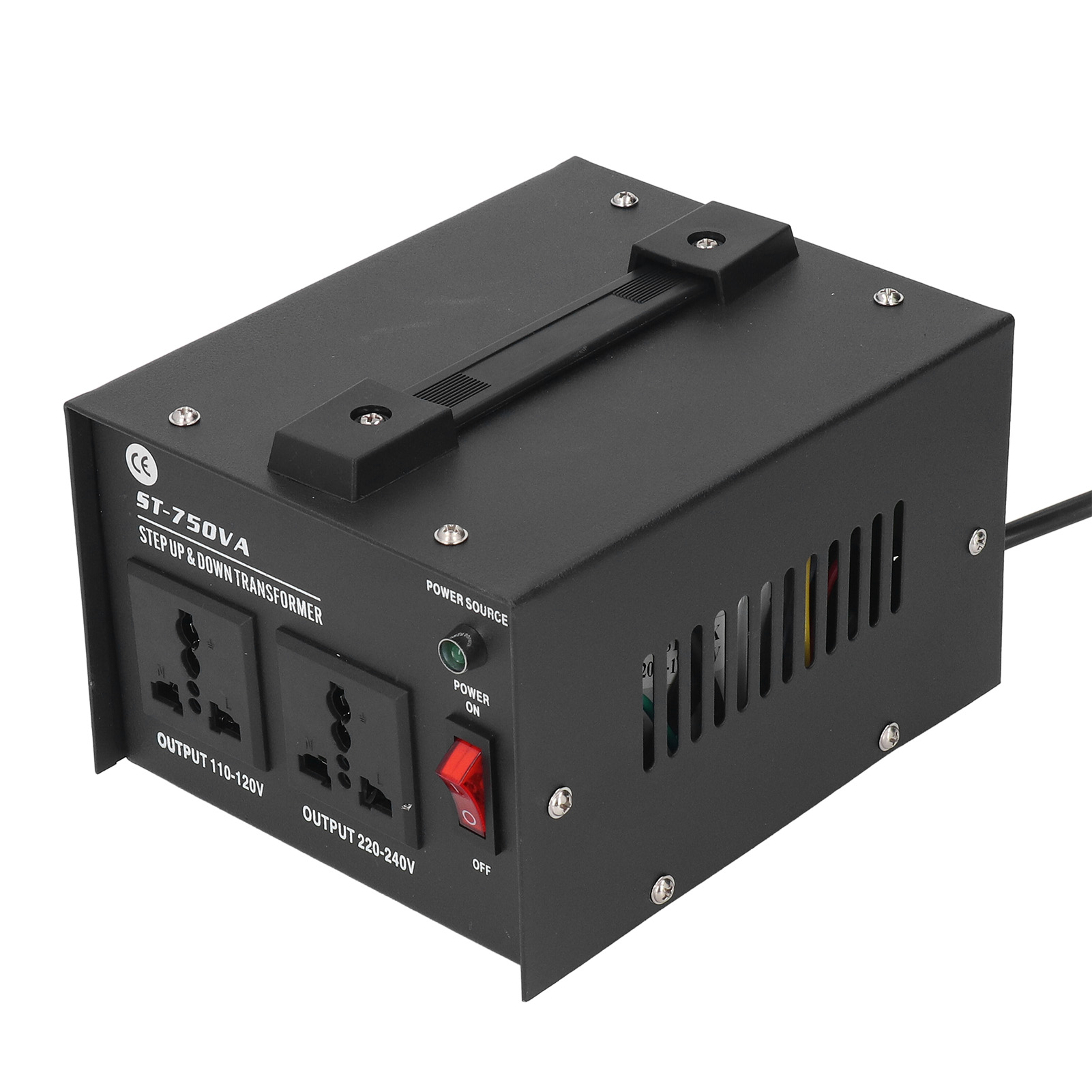 750-w-transformator, Einstellbare Eingangsspannung 110–220 V, Auf-/abwärtswandler 110–120 V Auf 220–240 V, Eu-stecker, Universalnetzteil