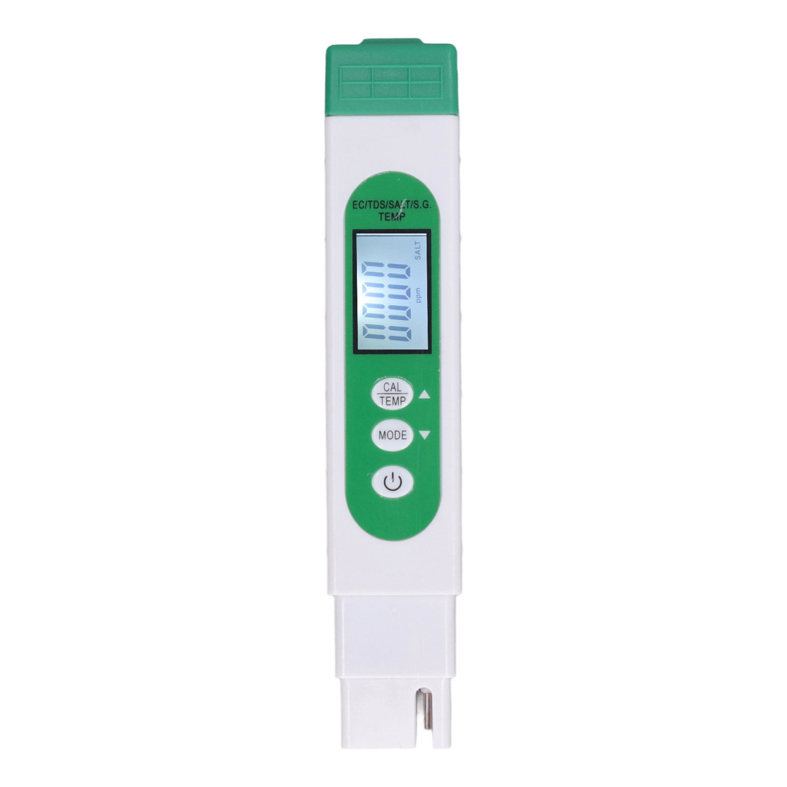 5-in-1 Wasserqualitätstester: Ph-wert, Ec-wert, Tds, Salzgehalt, Temperatur Hochpräziser, Tragbarer Digitalstift Für Aquarium, Schwimmbad Und Hydrokultur