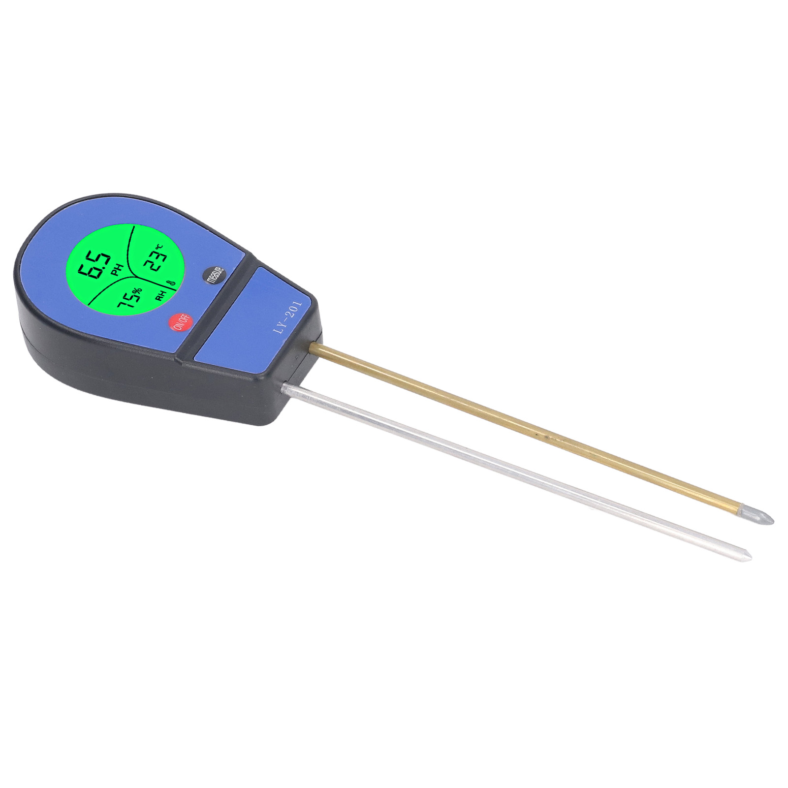 Bodentester Mit Led-anzeige, Ph-meter Für Pflanzen, Feuchtigkeits-, Säure-, Alkalitäts- Und Temperaturmesser, Diagnosewerkzeug Für Den Gartenbau