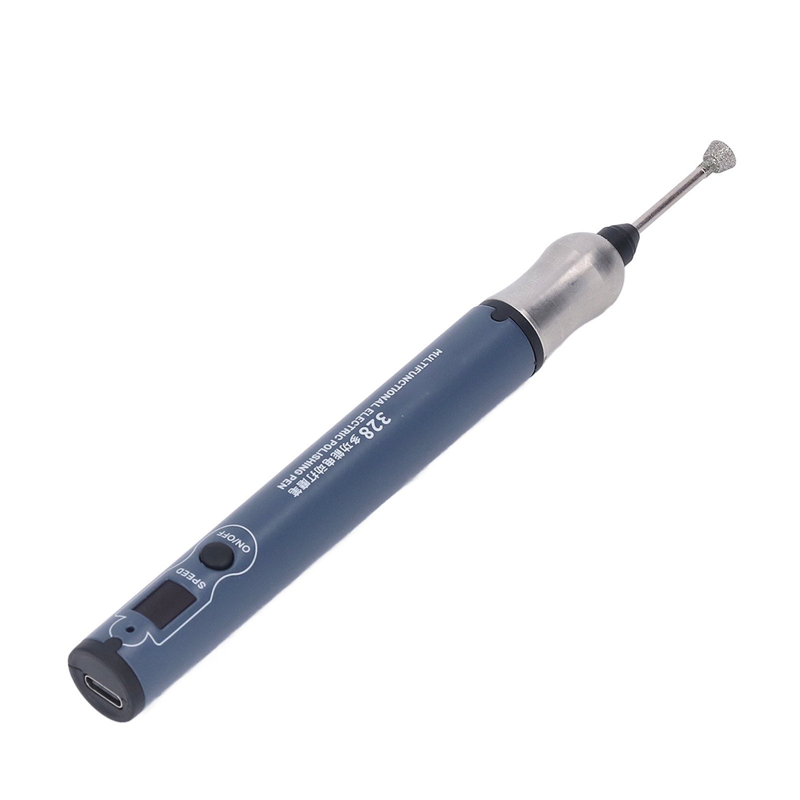2-in-1 Mini-led-elektrogravierer-set, Variable Geschwindigkeit, 3 Modi, Multifunktionaler Gravierstift Mit 9 Bits