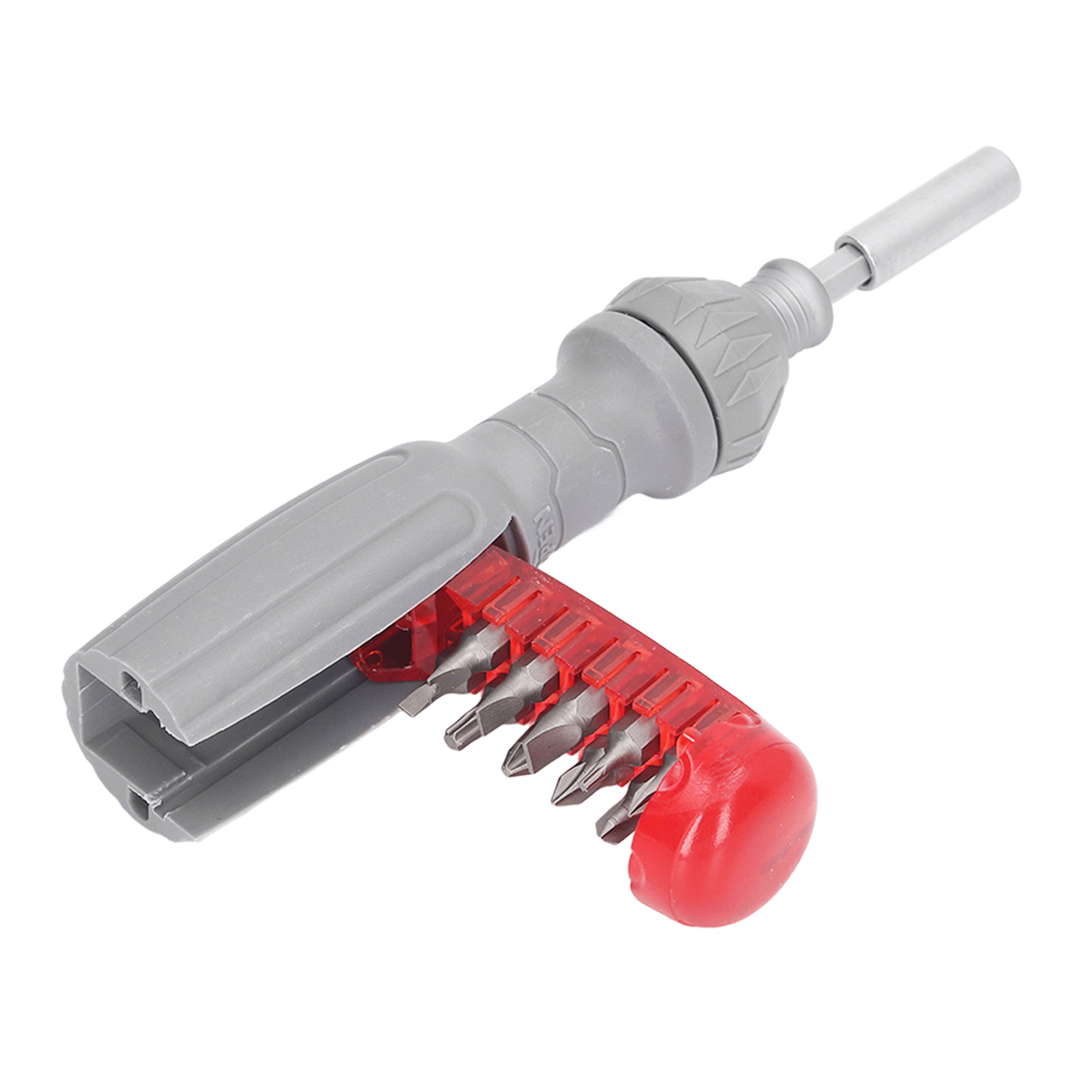 180°-umschaltknarre Mit 10-teiligem Bit-set Und Schraubensatz Für Heimwerker- Und Reparaturarbeiten