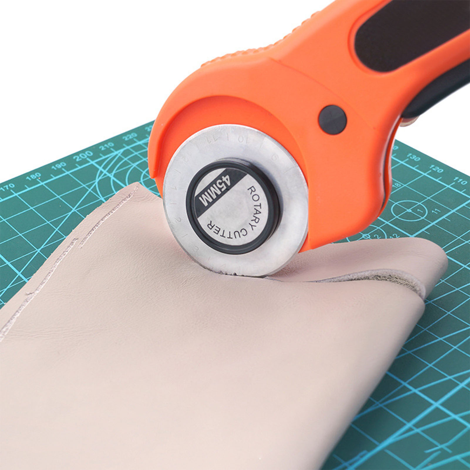 Manueller Rollschneider Mit Ergonomischem Kunststoffgriff, Kartonschneider Mit 5 Edelstahlklingen