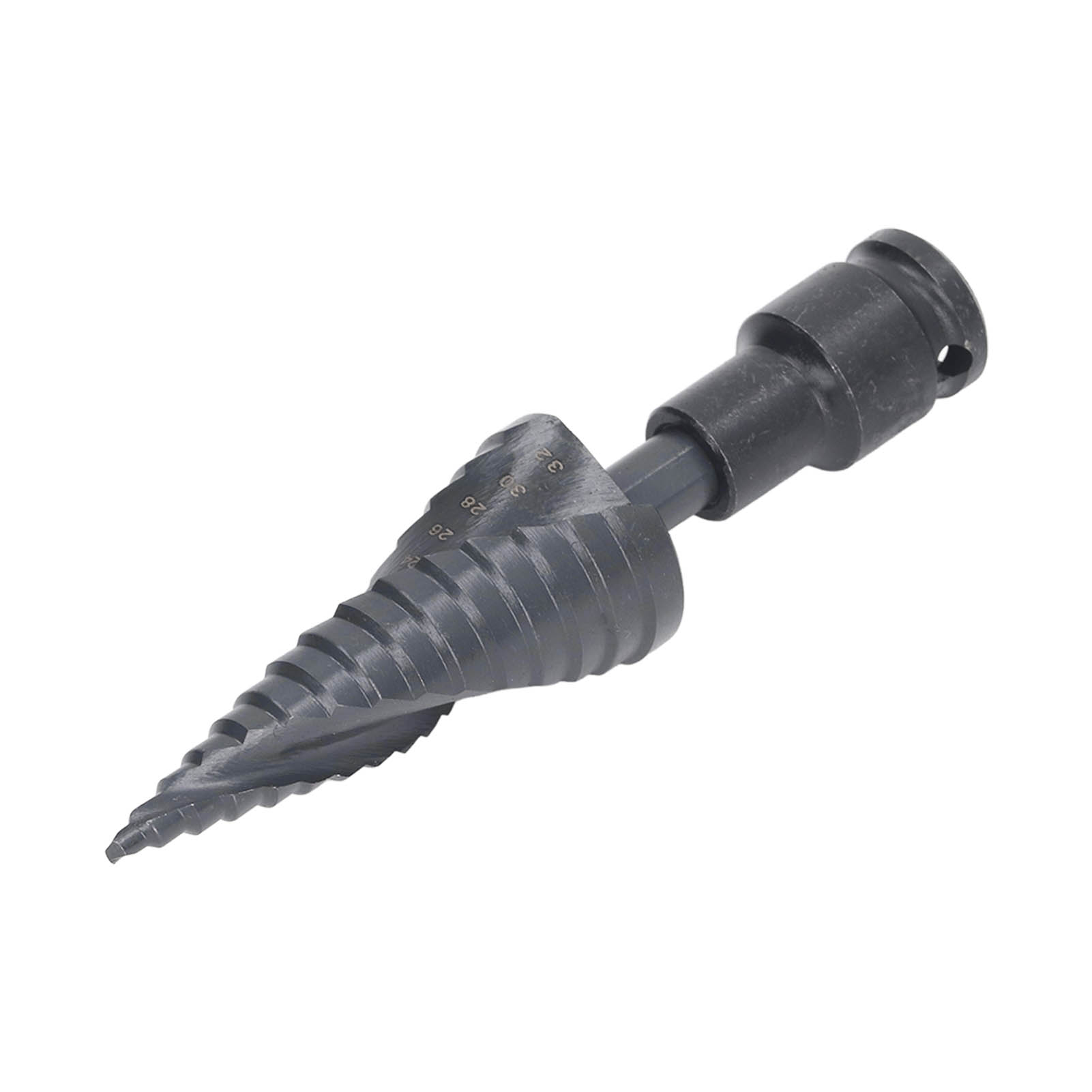 Stufenbohrer 4–32 Mm, 2 Schneiden, Sechskant-spiralbohrer Aus Stahl, Geeignet Für Metall, Holz, Kunststoff, Professioneller Einsatz