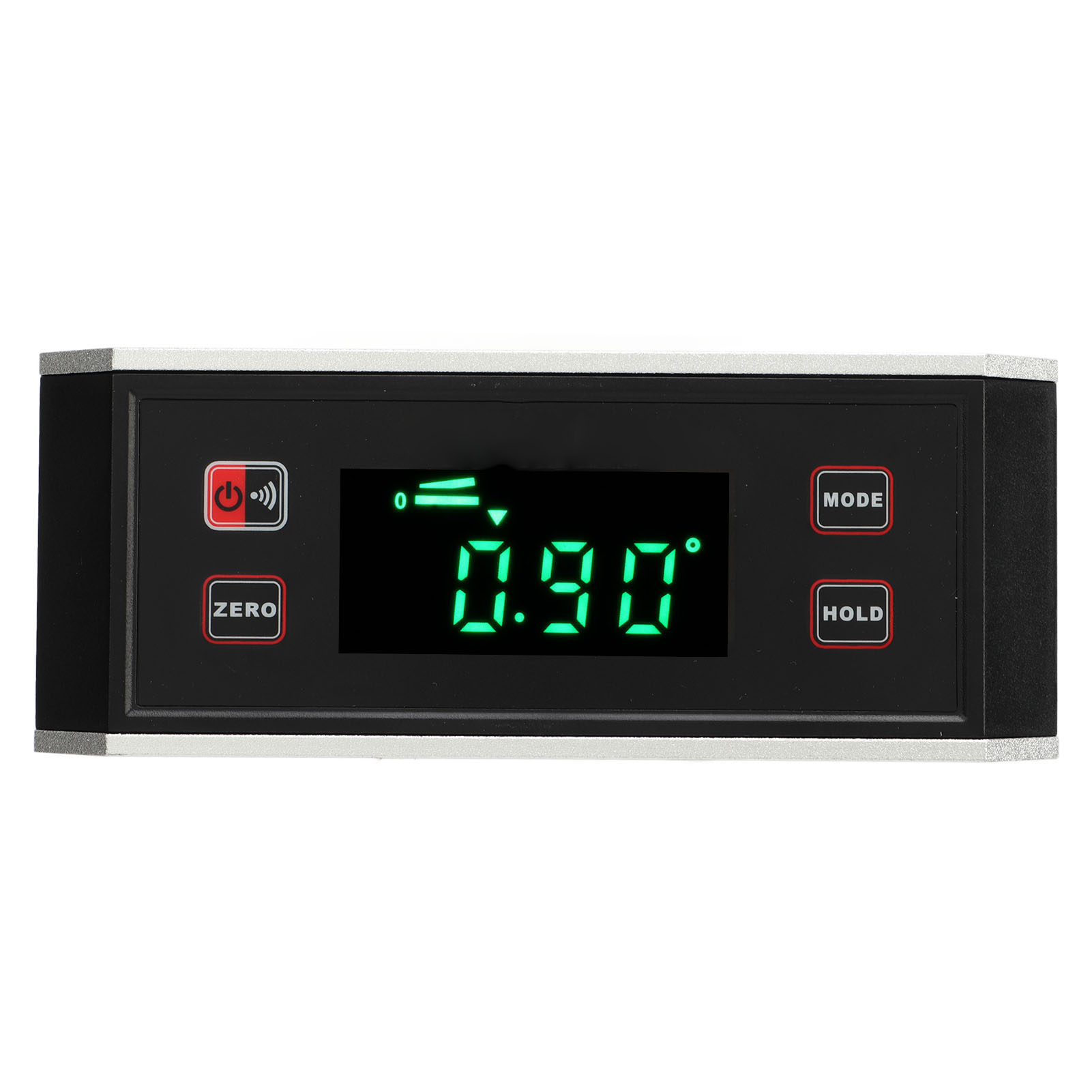 Digitaler Winkelmesser Mit Magnetischer V-basis, Wasserdichter Neigungsmesser Mit Hintergrundbeleuchtetem Lcd-display, Winkelmessgerät Für Heimwerkerprojekte Und Dekorationen