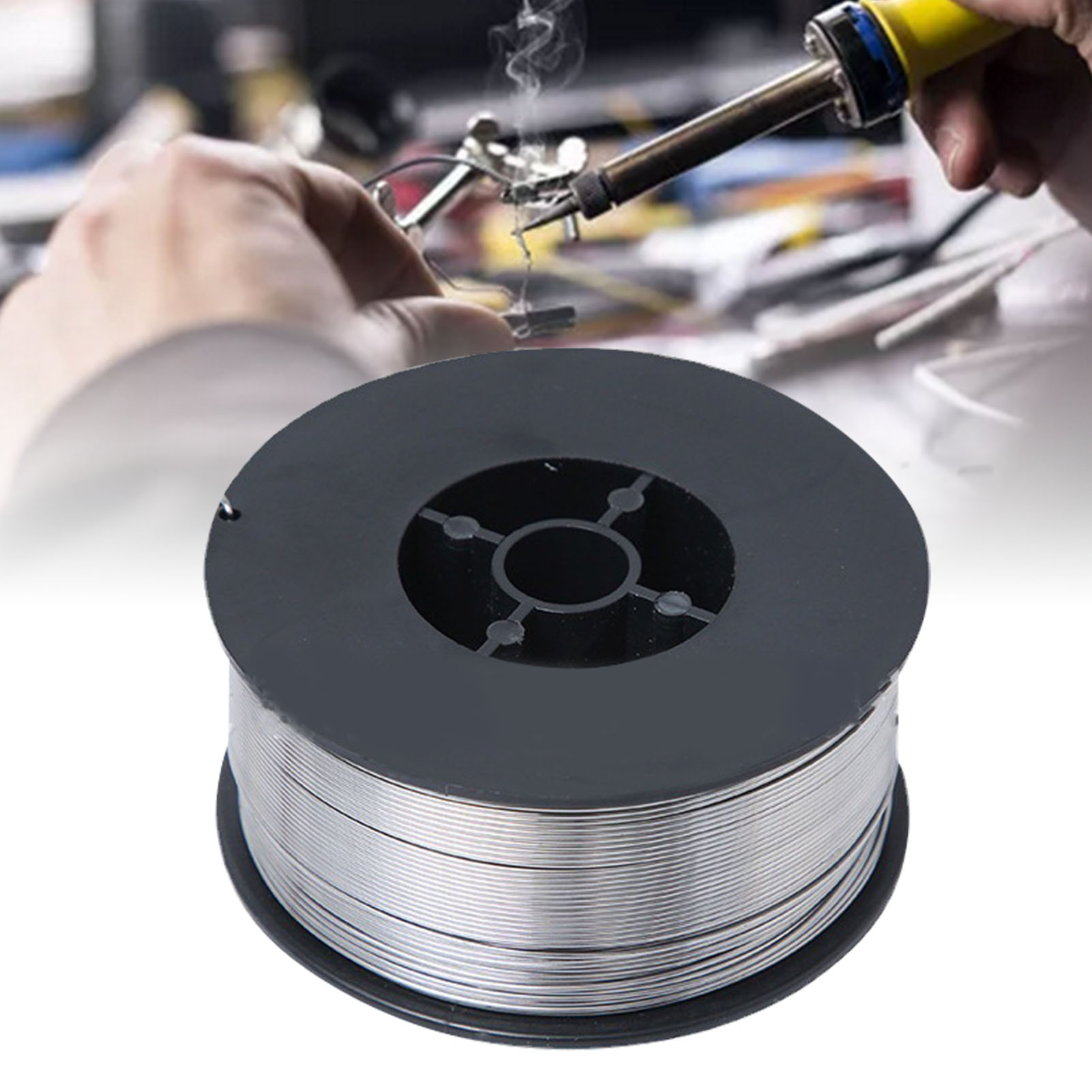 Selbstschützender Fülldraht Für Mig-schweißen, 1 Kg Spule, 0,8 Mm Durchmesser, Gasloses Industrieschweißen, Professionelles Verbrauchsmaterial.