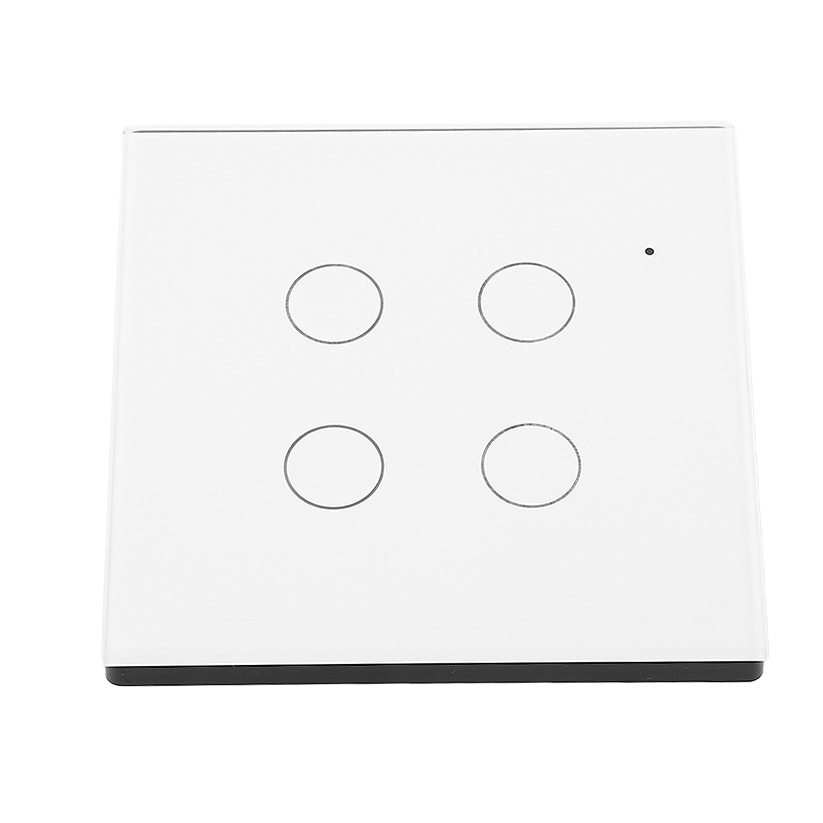 Wlan-rf-touch-wandschalter Mit Neutralleiterschalter, 86-mm-draht, Tuya-typ, Sprachsteuerung, Relais, Ac 100–250 V, 10 A