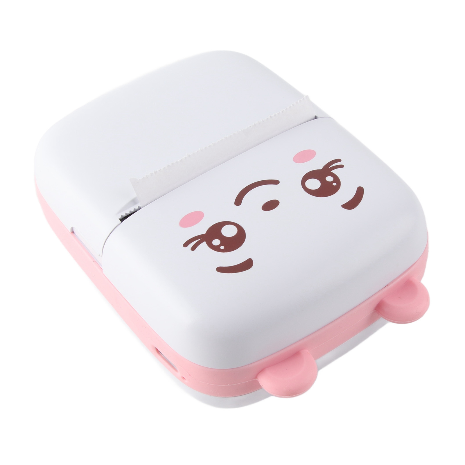 Mini-tragbarer Bluetooth-thermodrucker Ohne Tinte Für Etiketten, Fotos, Notizen, Mit Eingebautem Akku