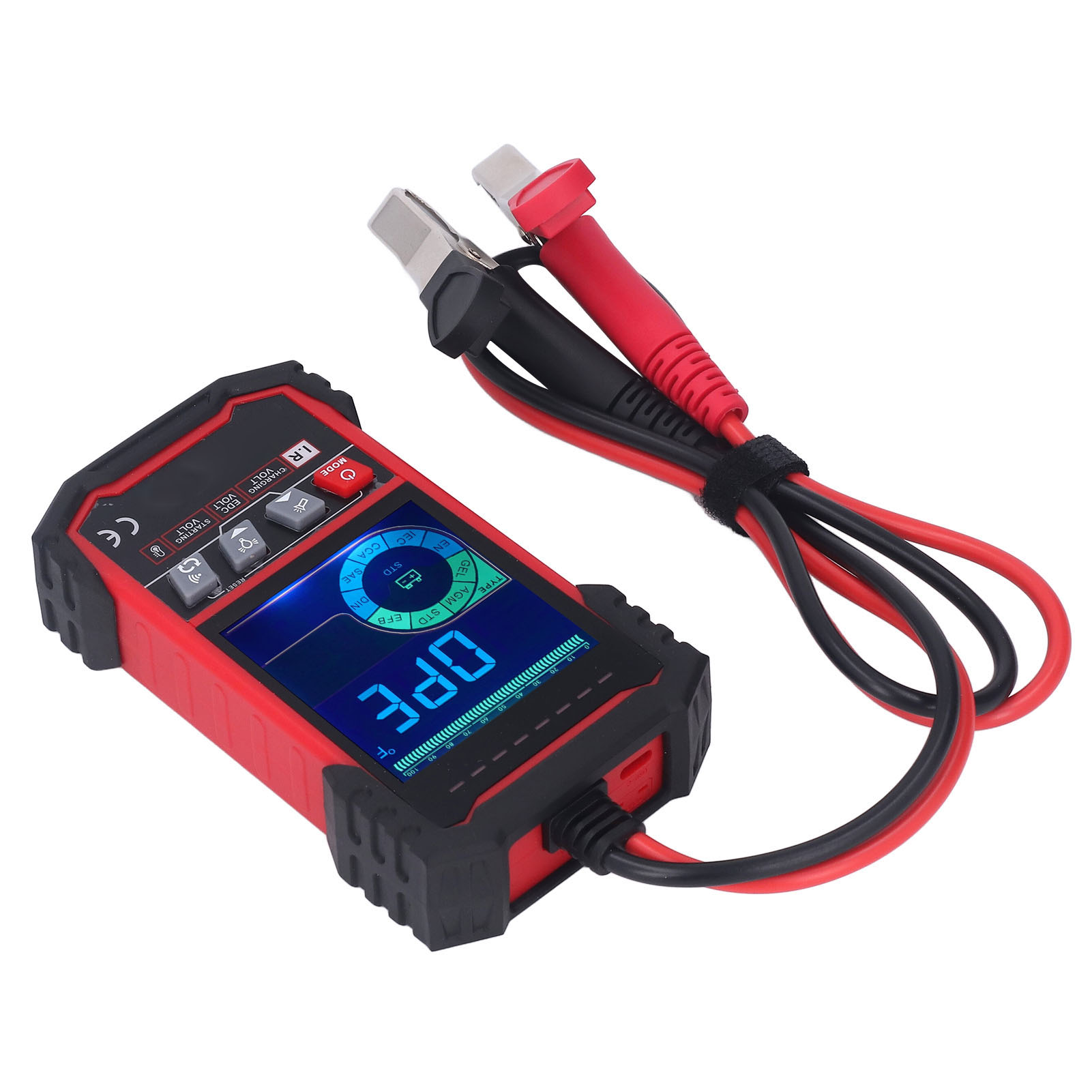 12v/24v-batterietester Mit Farbdisplay, Kfz-lastanalysator, Batteriekapazitätsdetektor