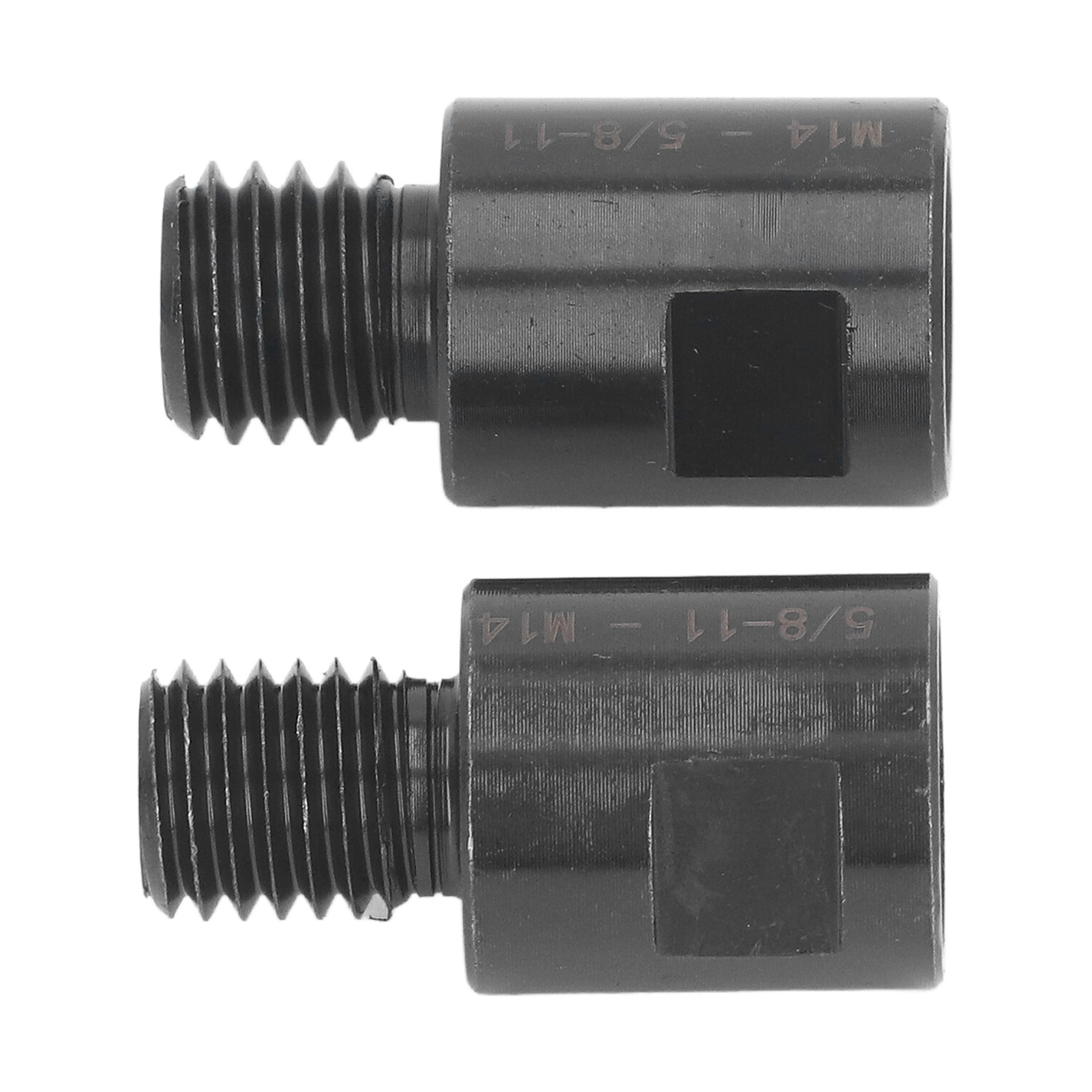 2-teiliger Gewindeadapter, 5/8'' Auf M14 Und M14 Auf 5/8'' Umrüstung, Für Dreh- Und Bohrmaschinen, Robuste Stahlverschraubung.