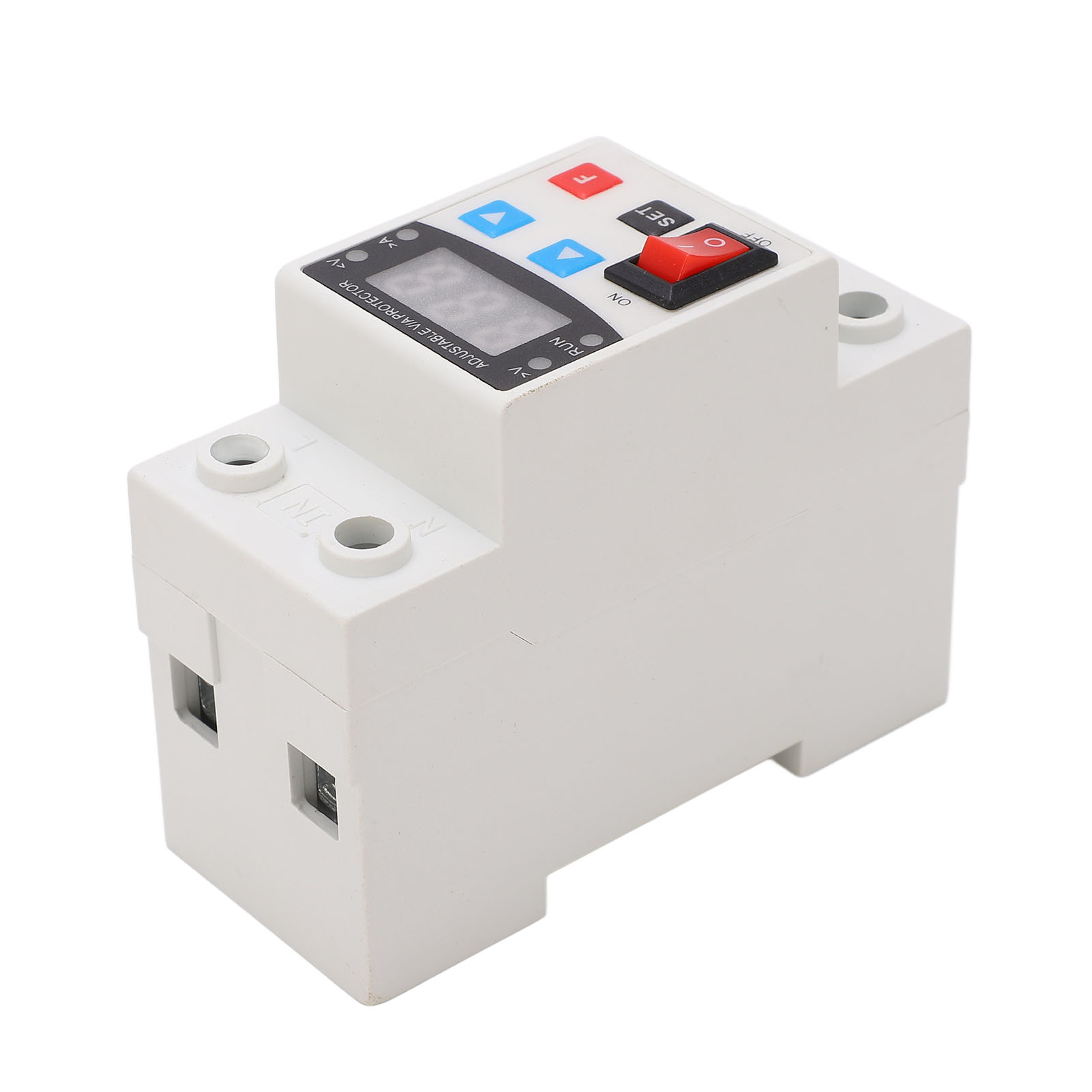 Einstellbarer Spannungsschutz 240v-300v 40a, Überspannungs- Und Unterspannungsschutzgerät Mit Automatischer Rückstellung, Einstellbarer Schutz Für Elektrische Anlagen.