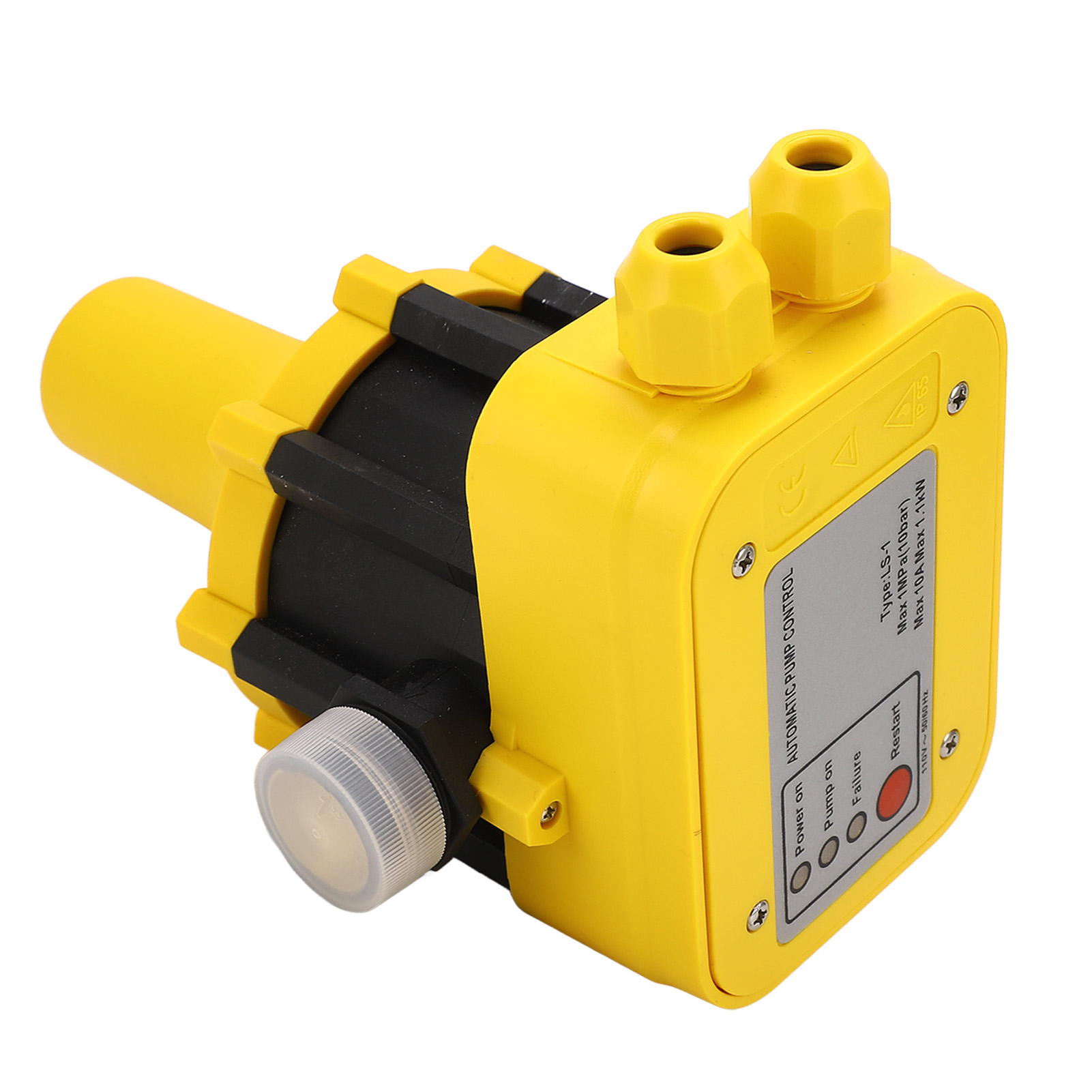 Druckschalter Für 1,1 Kw 10 Bar Wasserpumpe, Ip65 Wasserdicht, 110 V Automatische Pumpensteuerung