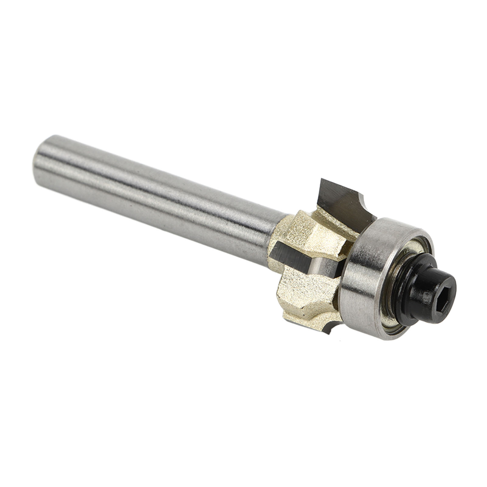 4-schneidiger Viertelrundfräser Für Holz, 1/4-zoll-schaft, Architektonische Zierleisten Für Türen Und Möbel