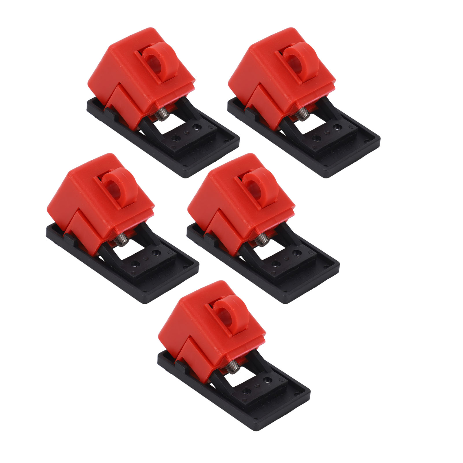 5 Abnehmbare Sicherungsautomaten-verriegelungen, Kunststoffclips Für Elektrische Sicherheit, Schnellbefestigungsclips, Kabelbinder, 5er-pack, Kompatibel Mit Bd D11, Verriegelungsschalter