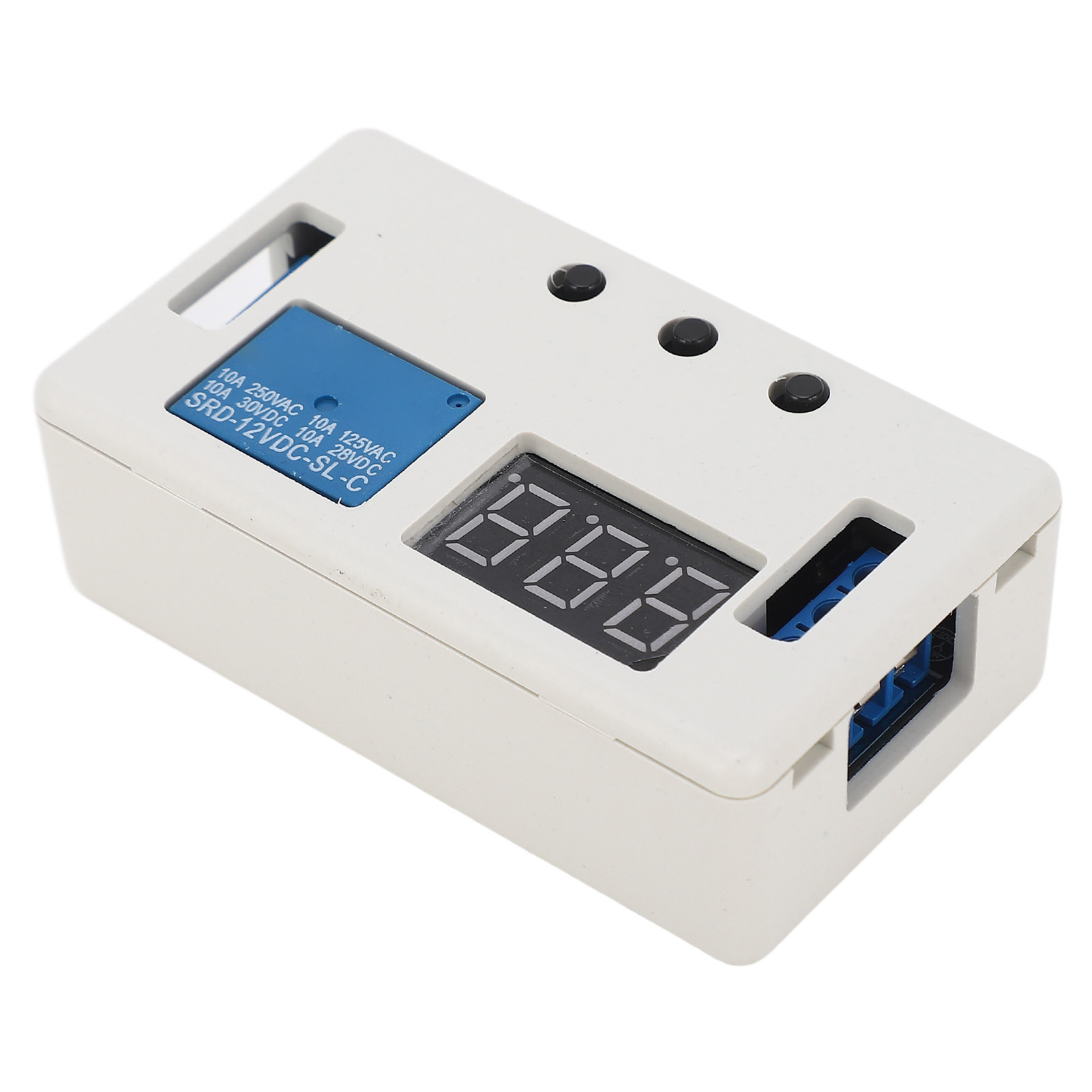 12-v-dc-zeitverzögerungsrelaismodul, Multifunktionaler, Einstellbarer Digitaler Timer, Zyklusschalter, Sps-steuerung