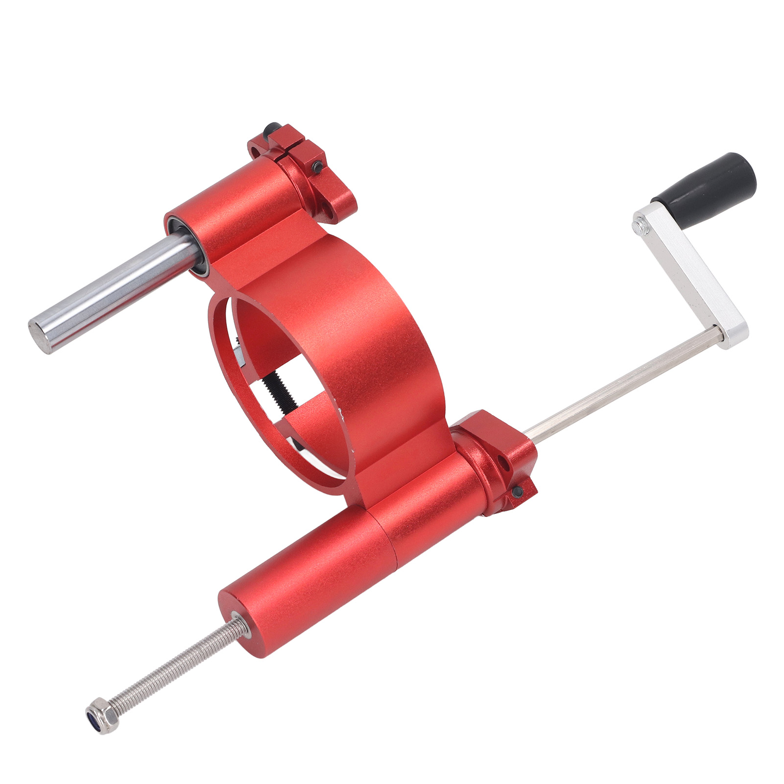 Hebering Für 47-mm-oberfräse, Aluminium- Und Edelstahlfuß, Verstellbarer Frästisch, Montagesatz
