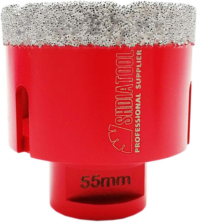 55-mm-diamantbohrer, M14-trockenkernbohrer Für Porzellan, Steingut, Granit, Marmor – Fliesenwerkzeug