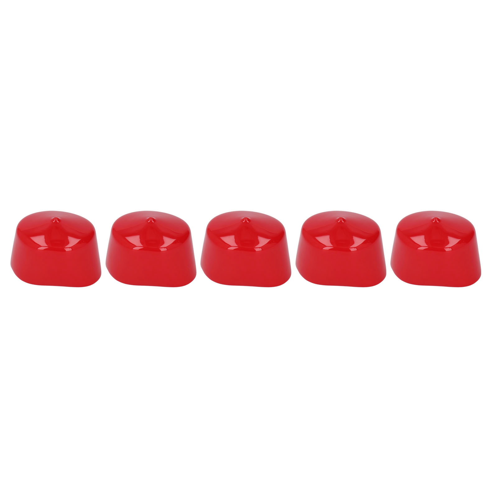 5 Pvc-gewindekappen Ø 60 Mm, Feuer- Und Korrosionsbeständig, Flexible Schutzkappen Für Schrauben, 5er-packung