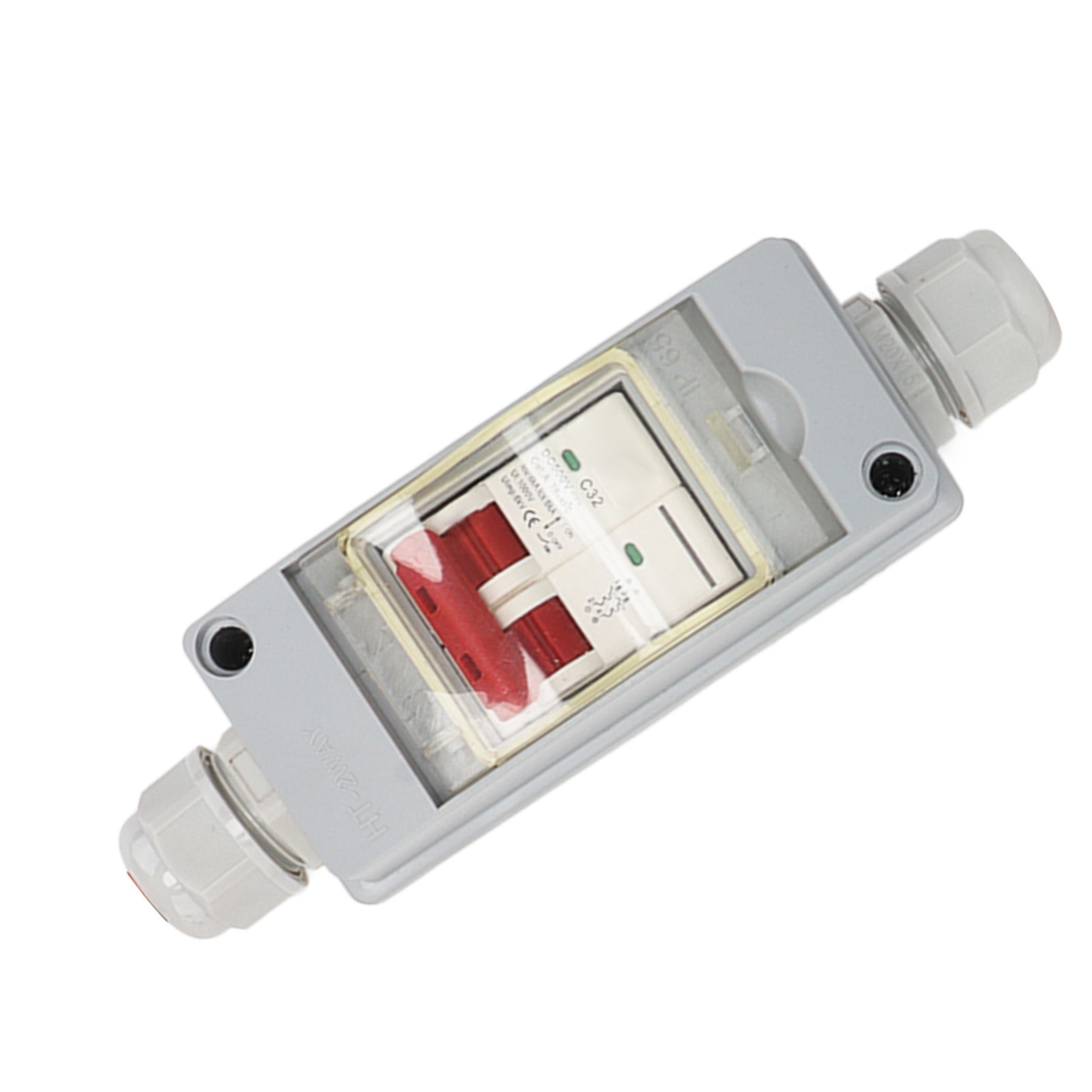 Mcb 2p Dc 500v 32a Leitungsschutzschalter, Ip65 Wasserdichter Lasttrennschalter, Kabelloser Verteilerkasten, Elektrischer Stromkreisschutz.