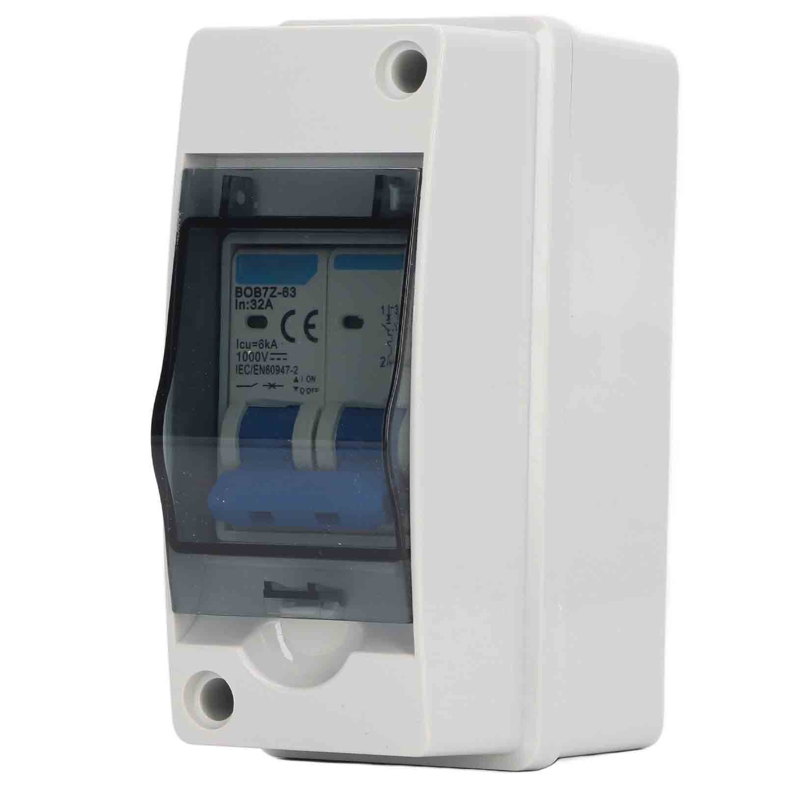 32a 6ka Ip65 Wasserdichter Dc-leistungsschalter, 1000v Solar-trennschalter, Photovoltaik-trennschalter Für Solarmodule