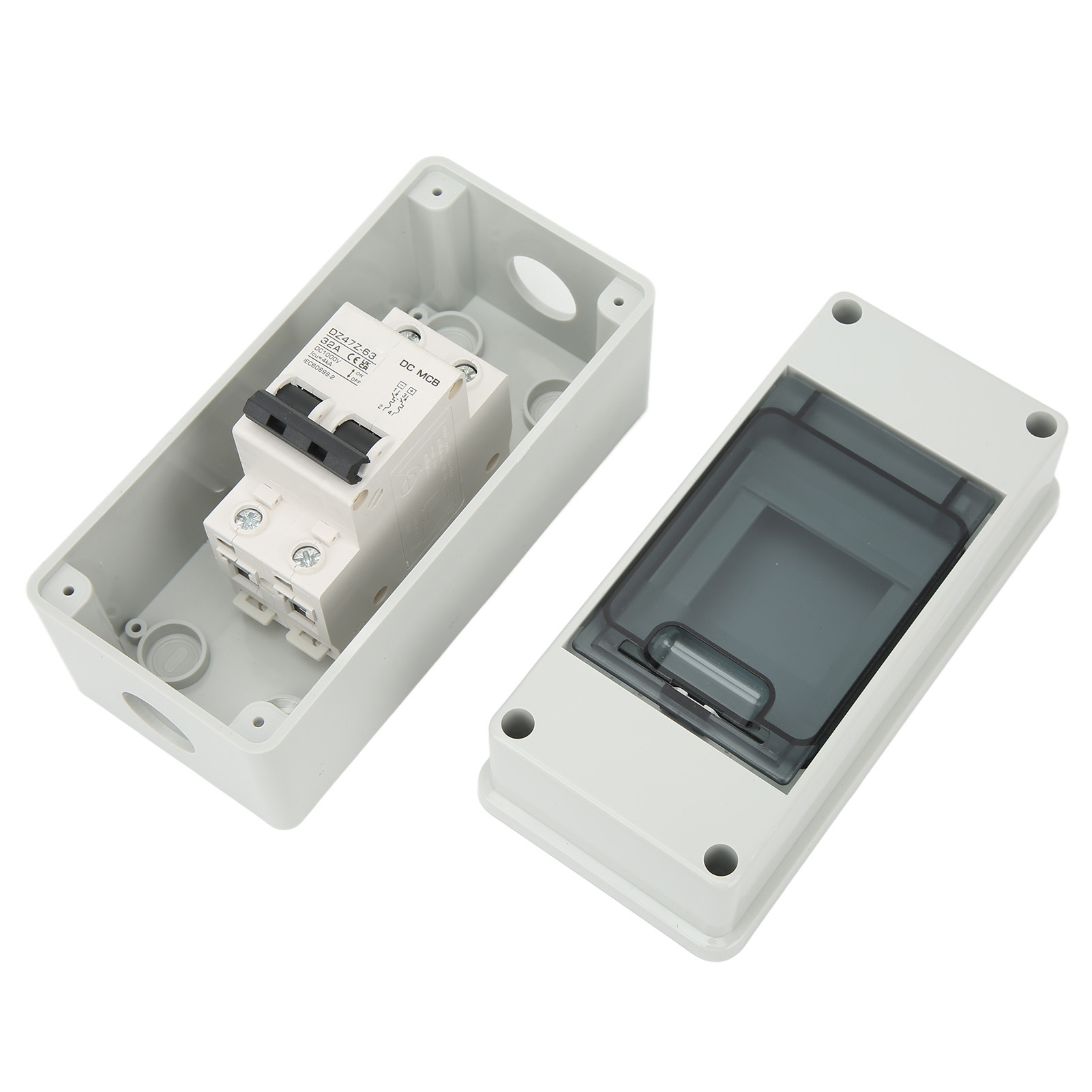 Mini 2p Dz47z 63 32a Wasserdichter Leitungsschutzschalter, 4000a Abschaltvermögen, 1000v Dc Leitungsschutzschalter