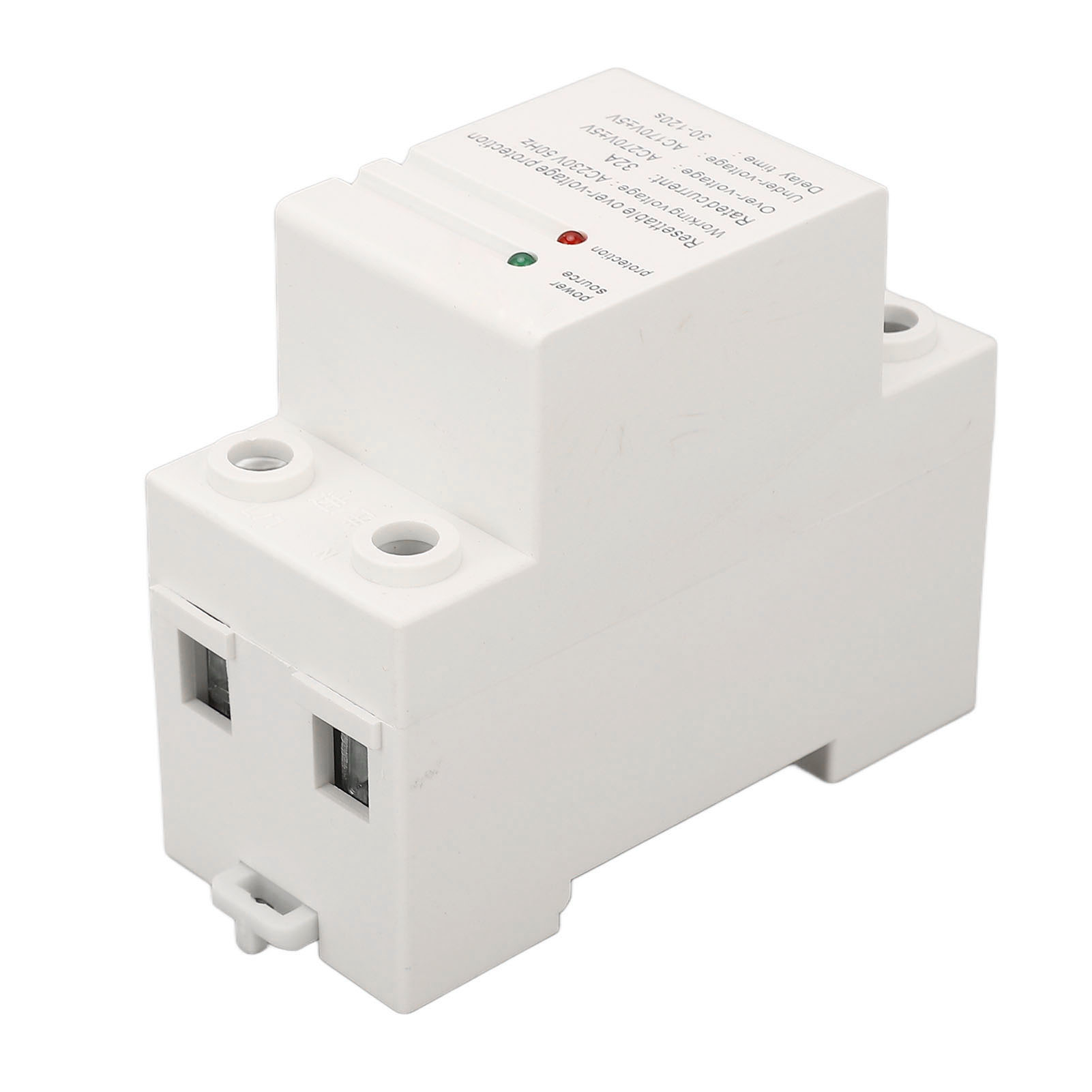 Überspannungs- Und Unterspannungsschutzgerät 32 A, 230 V Ac, 50 Hz, Din-schienenmontage, Automatische Rückstellung, Spannungsschutzvorrichtung, Überspannungsschutz, Schutz Vor Überspannung, Schutz Vor
