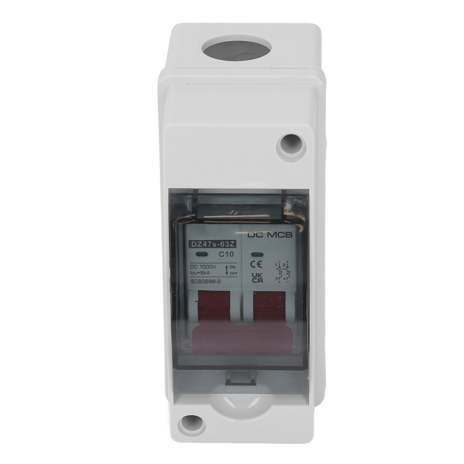 2p 10a 1000v Ip65 Wasserdichter Dc-leistungsschalter Miniatur-photovoltaik-solar-trennschalter