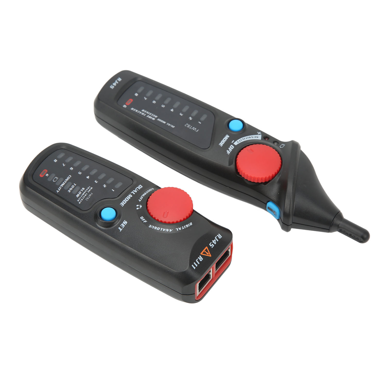 Rj11 Rj45 Netzwerkkabeltester, Präzise Ortung, Analoger Und Digitaler Modus, Tragbar, Detektor Für Drahtgebundene Leitungen, Diagnosegerät Mit Doppeltem Verwendungszweck.